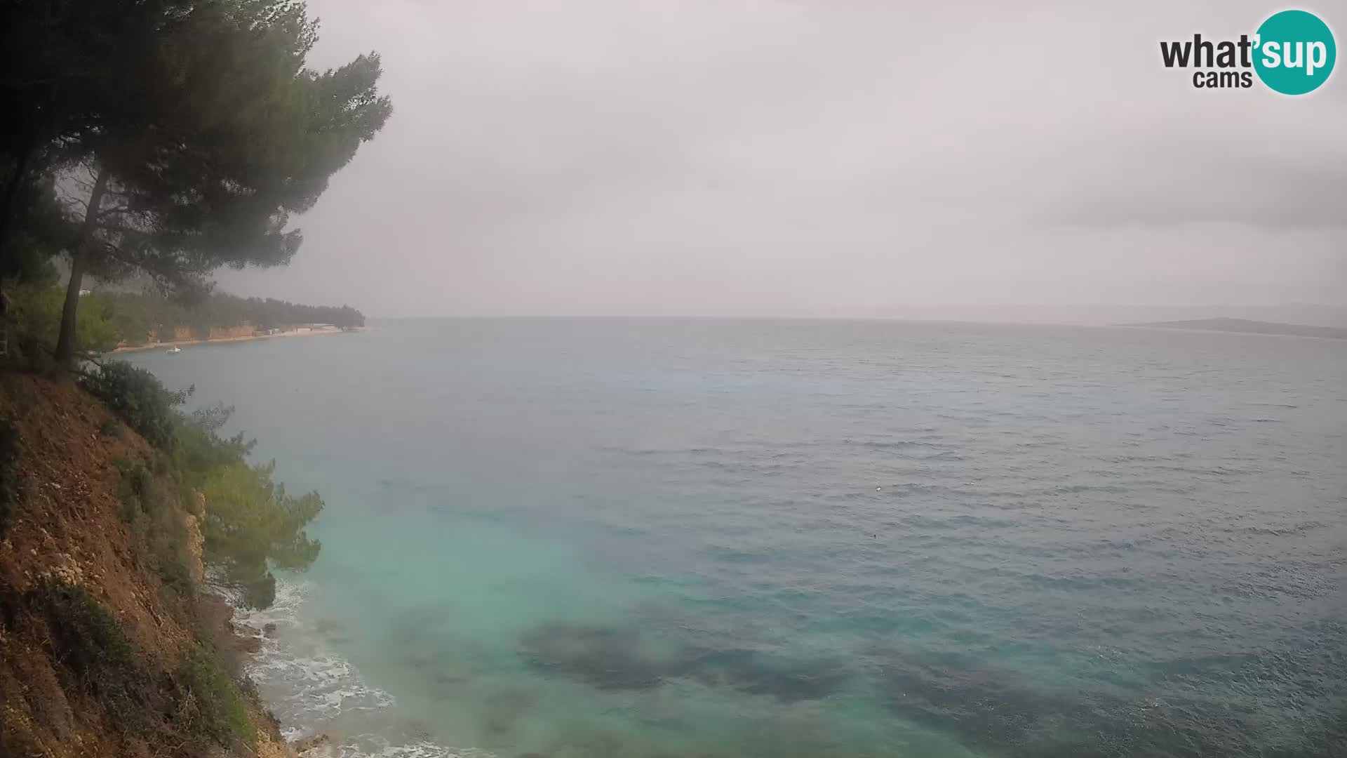 Webcam Strand Potočine Bol – Liveblick auf Borak Beach, Insel Brač