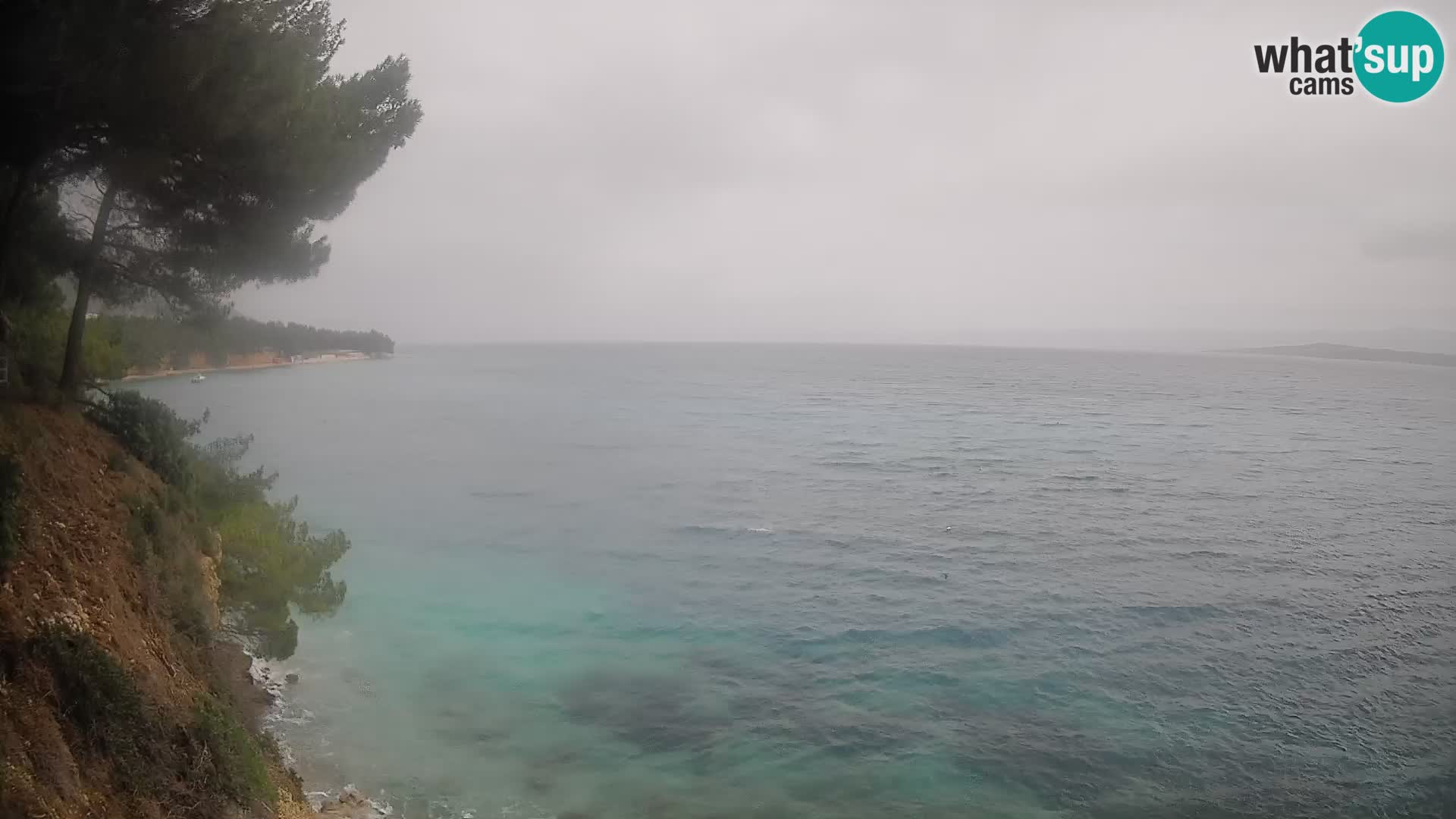 Webcam plage Potočine Bol – Vue en direct sur Borak Beach, île de Brač