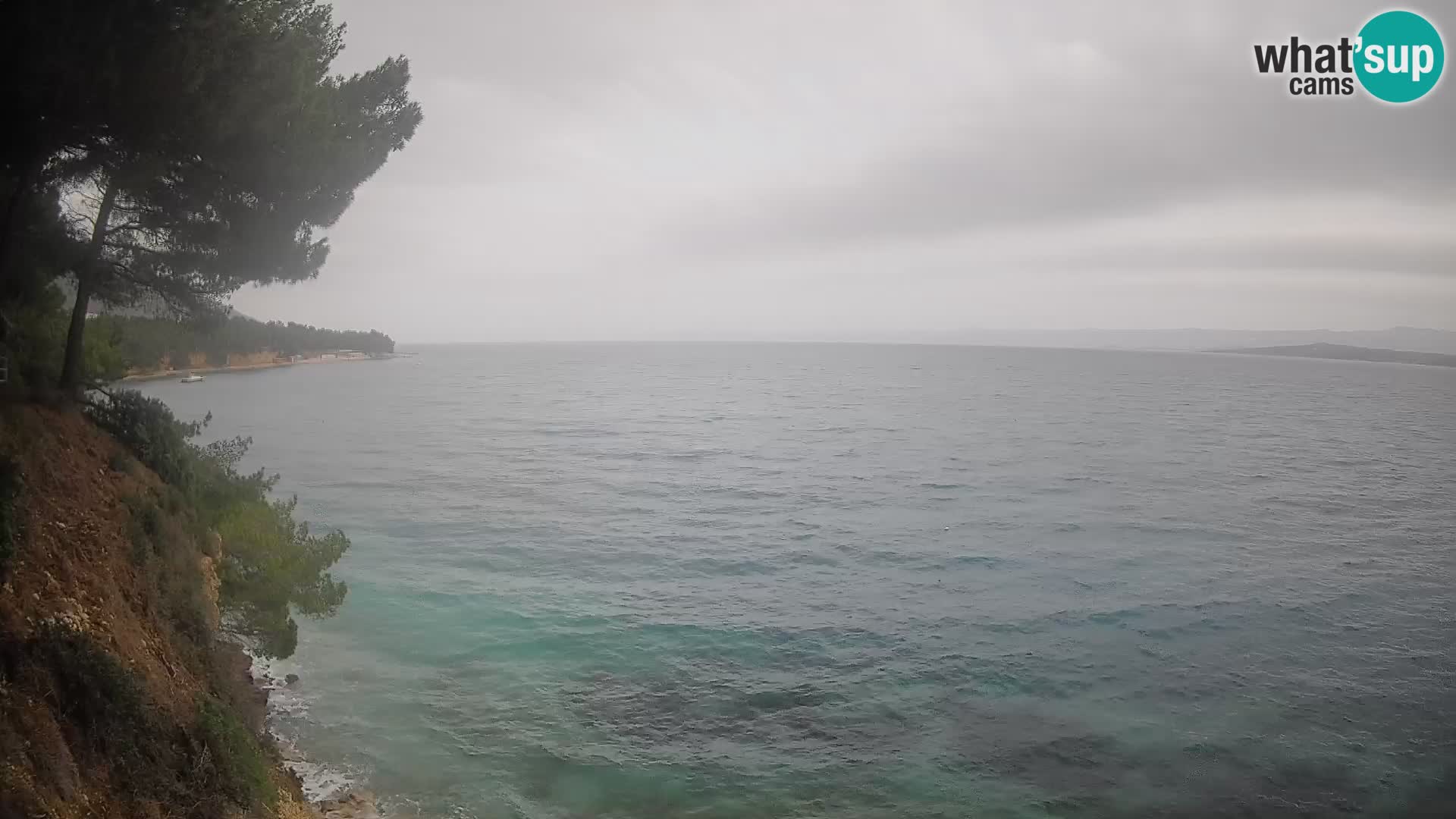 Webcam Playa Potočine Bol – Vista en vivo de Borak Beach, Isla de Brač