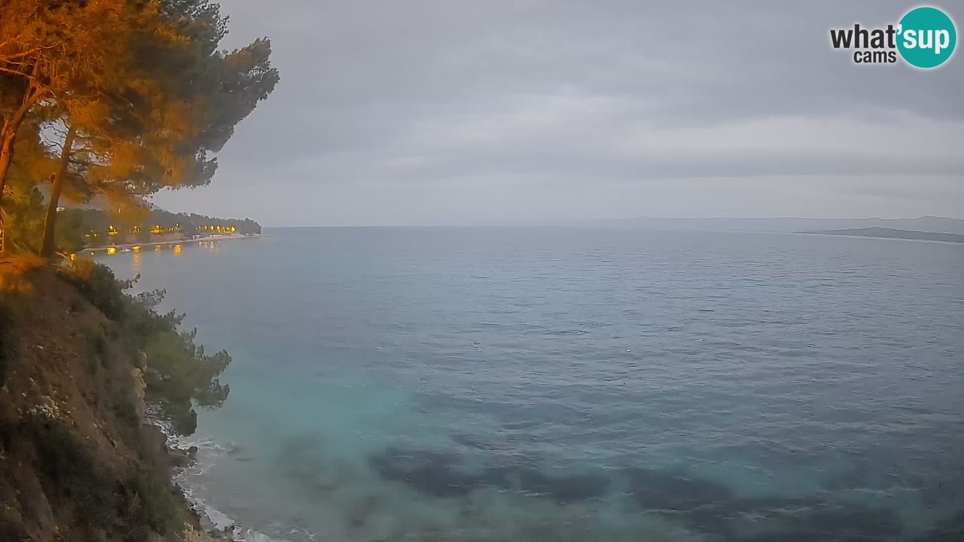 Webcam Strand Potočine Bol – Liveblick auf Borak Beach, Insel Brač