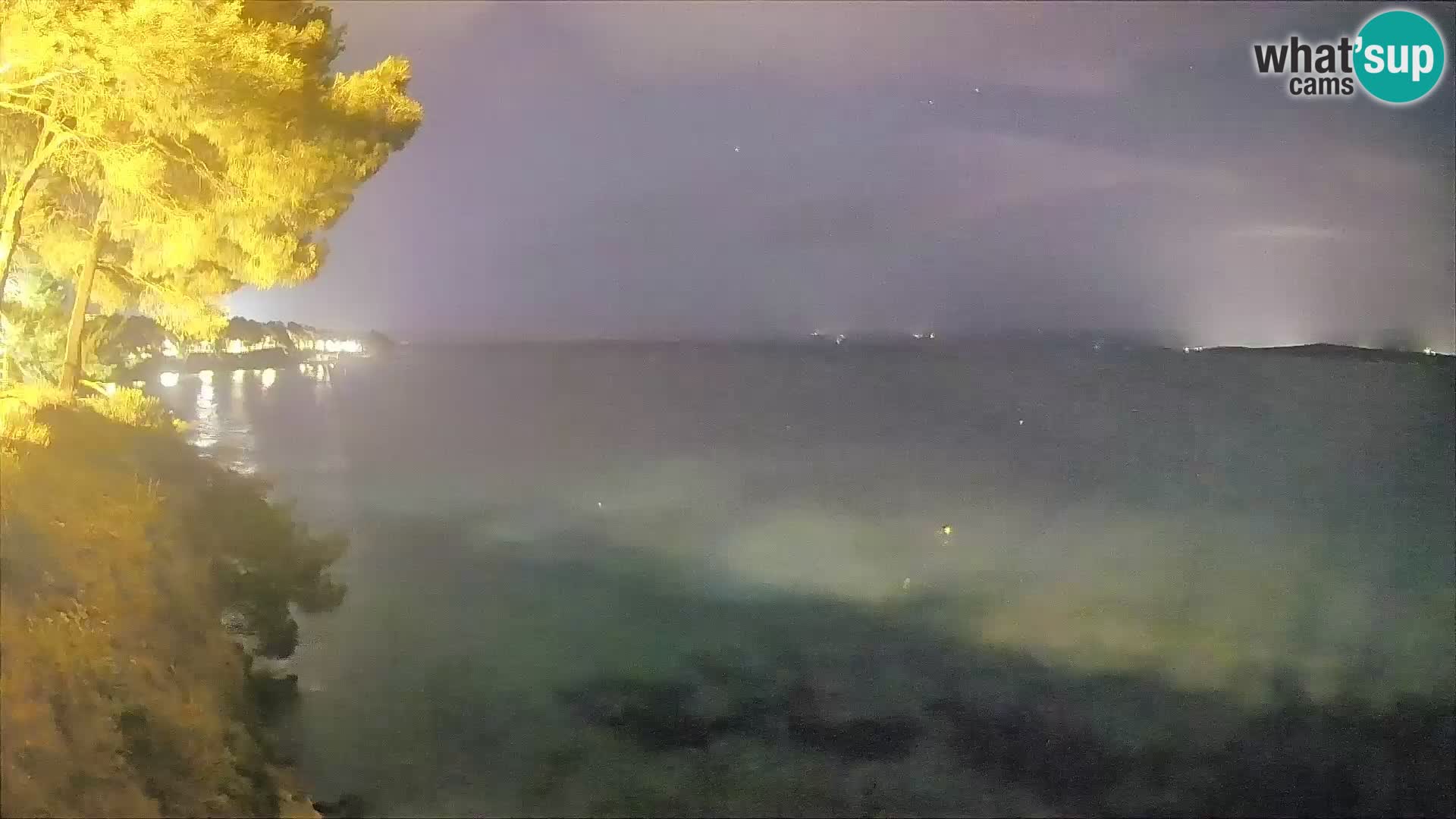 Webcam Playa Potočine Bol – Vista en vivo de Borak Beach, Isla de Brač