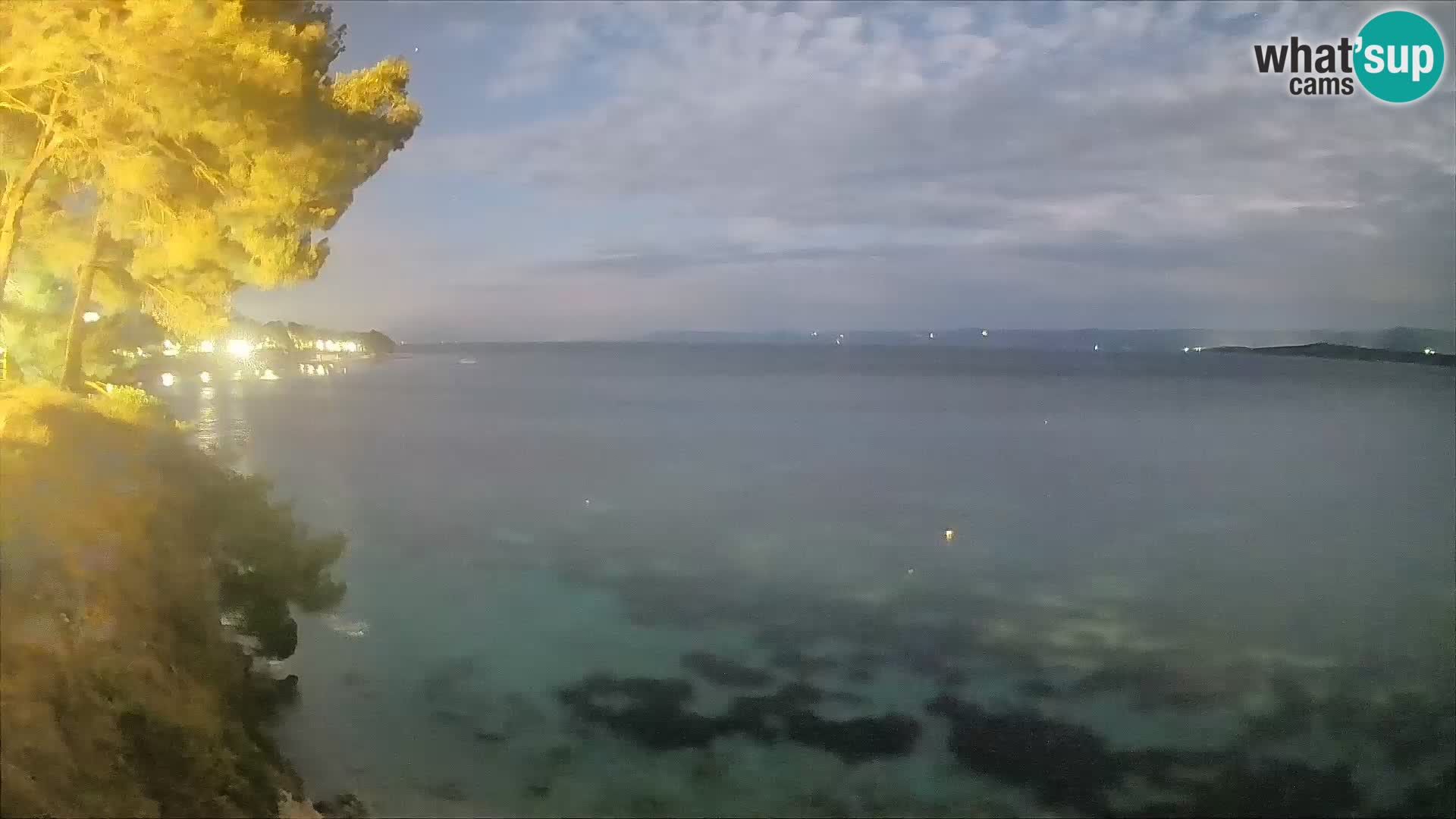 Webcam Potočine Beach Bol – Live View of Borak Beach, Brač Island
