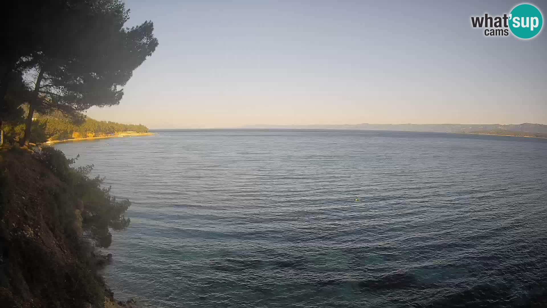 Webcam Potočine Beach Bol – Live View of Borak Beach, Brač Island