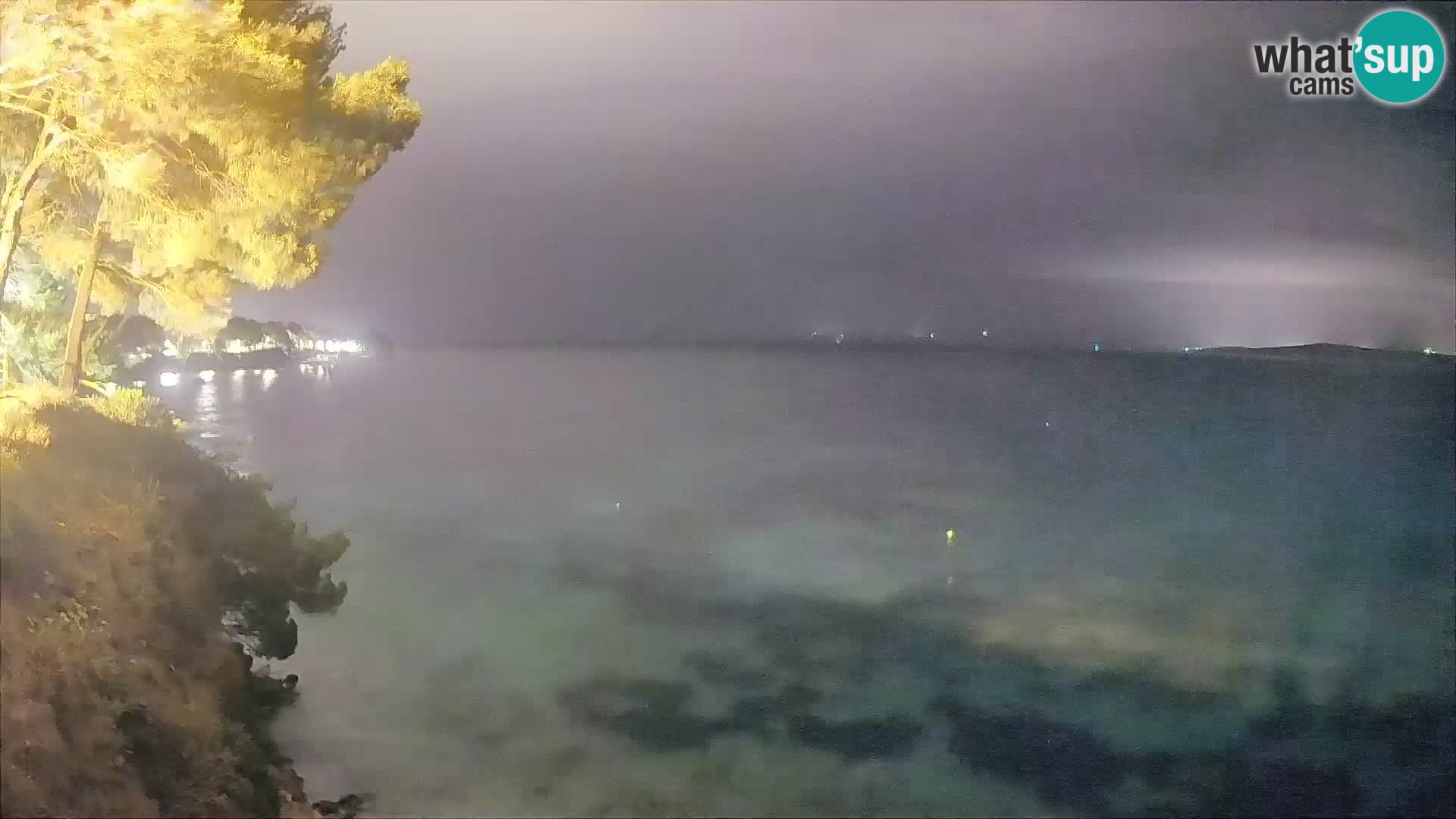 Webcam plage Potočine Bol – Vue en direct sur Borak Beach, île de Brač