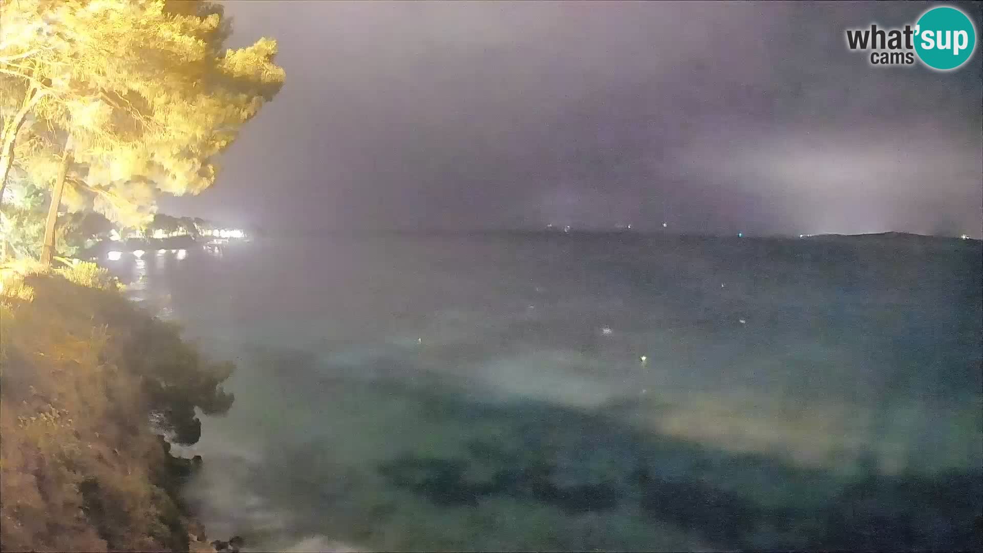 Webcam plage Potočine Bol – Vue en direct sur Borak Beach, île de Brač