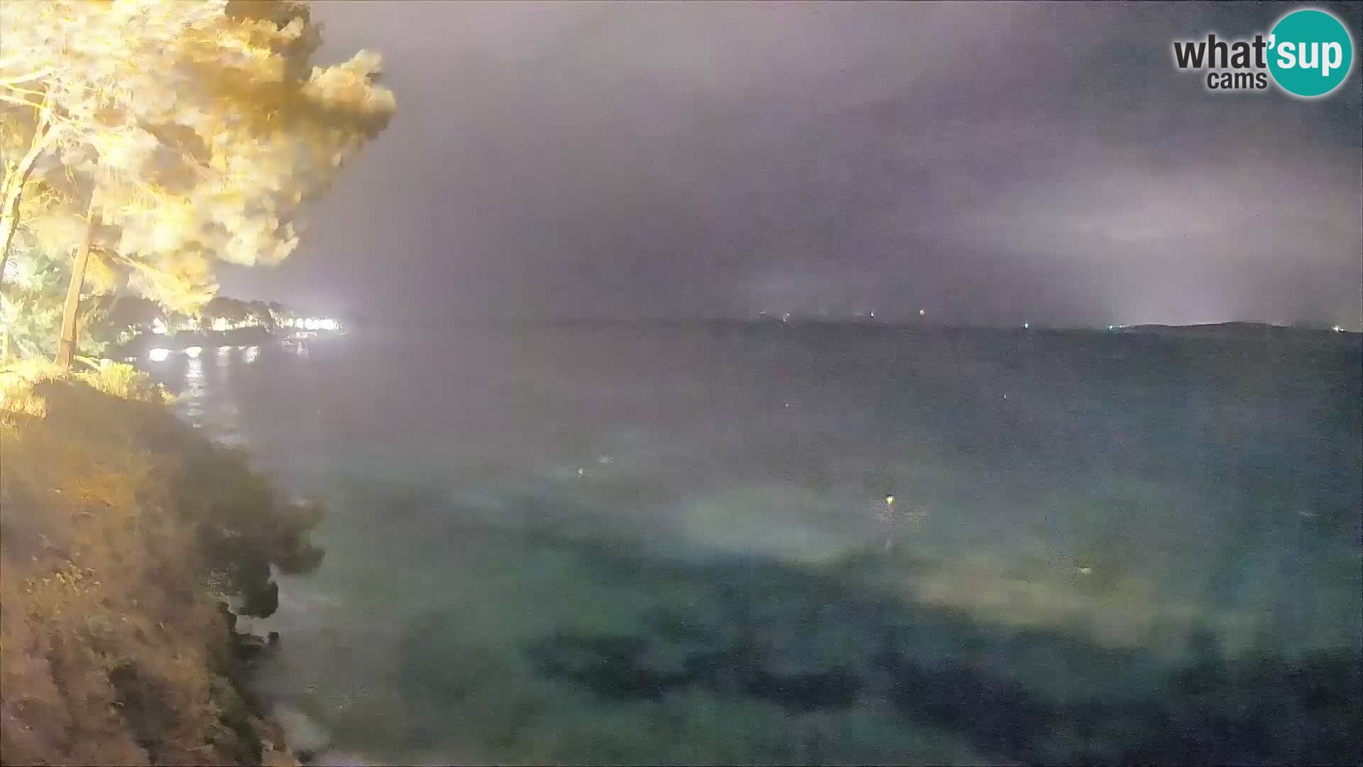 Webcam Playa Potočine Bol – Vista en vivo de Borak Beach, Isla de Brač