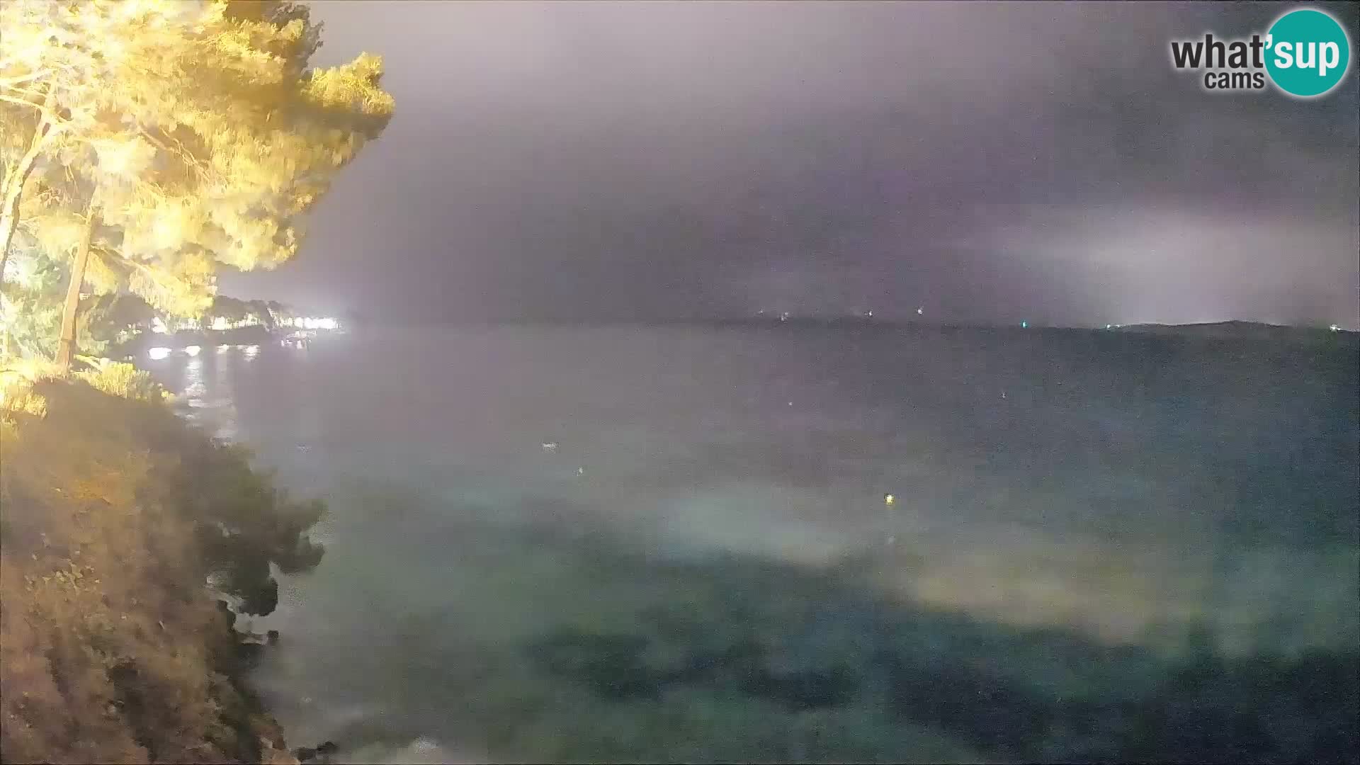 Webcam Playa Potočine Bol – Vista en vivo de Borak Beach, Isla de Brač