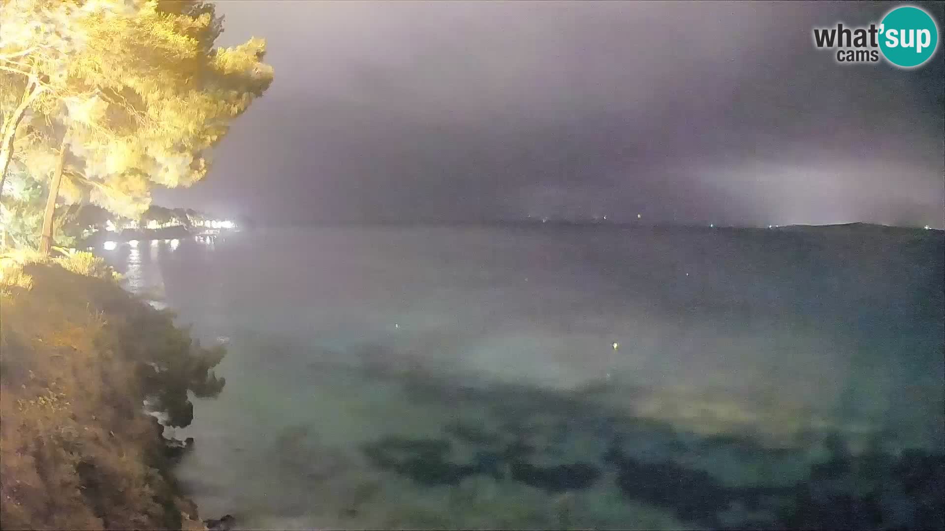 Webcam Playa Potočine Bol – Vista en vivo de Borak Beach, Isla de Brač