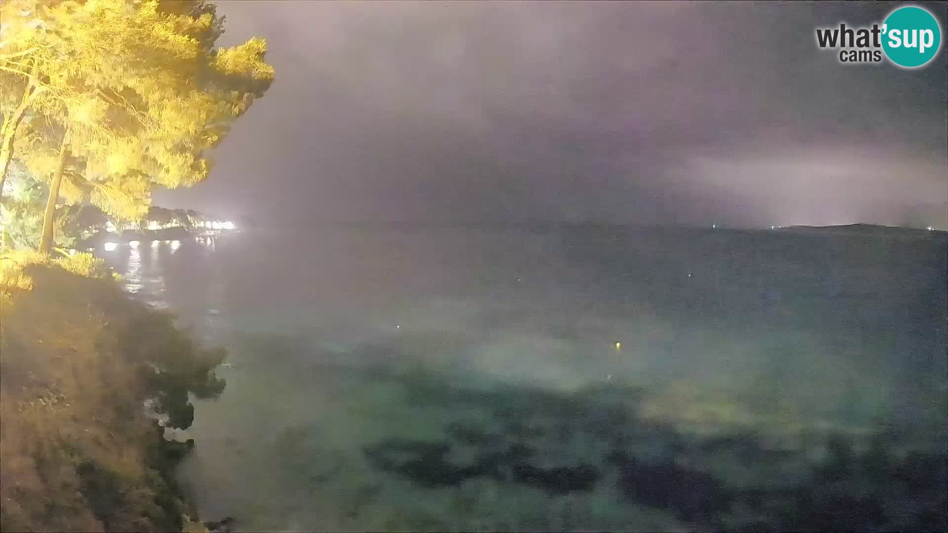 Webcam Playa Potočine Bol – Vista en vivo de Borak Beach, Isla de Brač