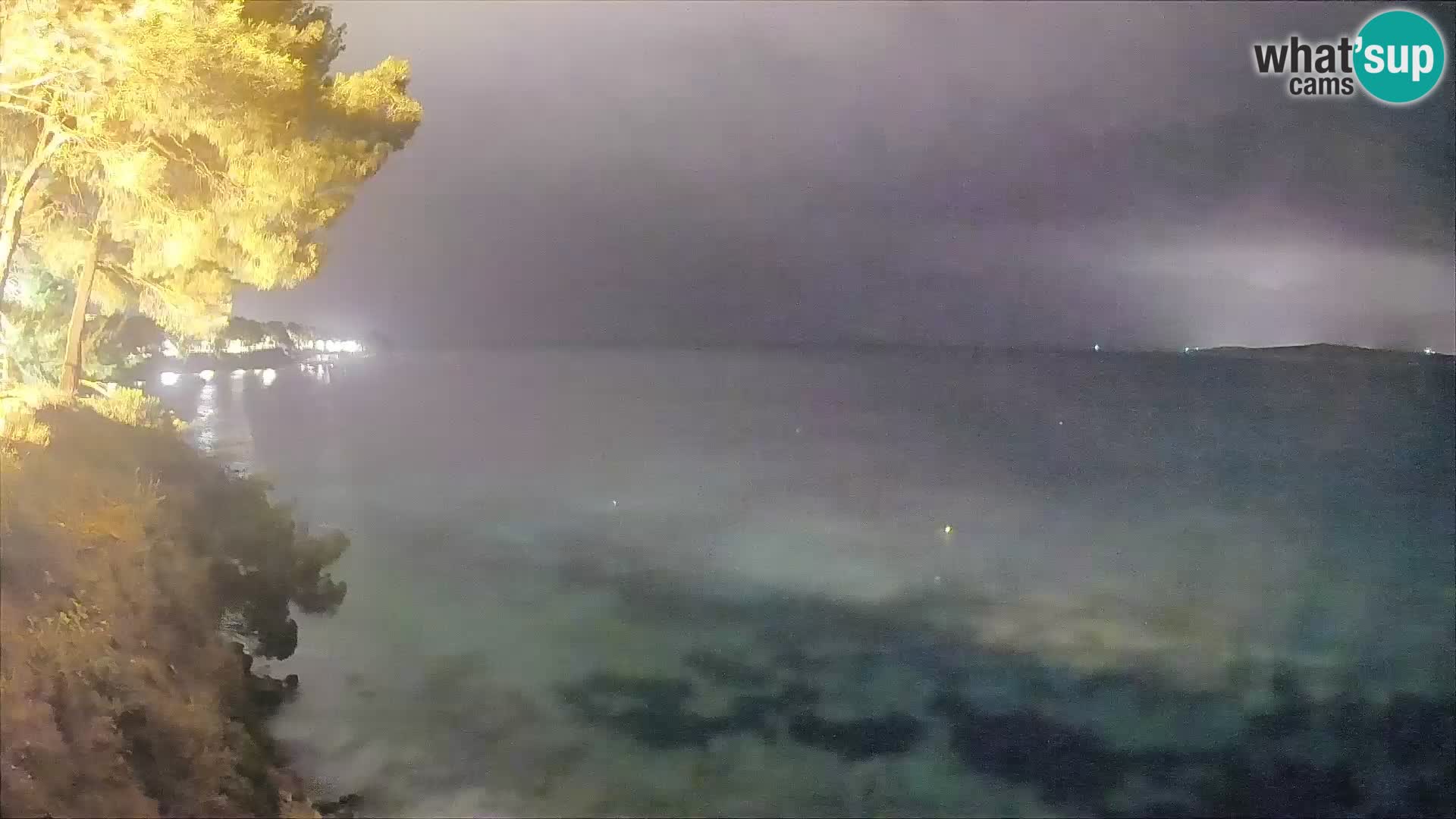 Webcam Playa Potočine Bol – Vista en vivo de Borak Beach, Isla de Brač