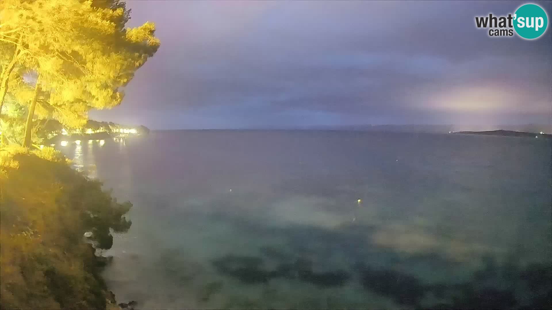 Webcam Playa Potočine Bol – Vista en vivo de Borak Beach, Isla de Brač