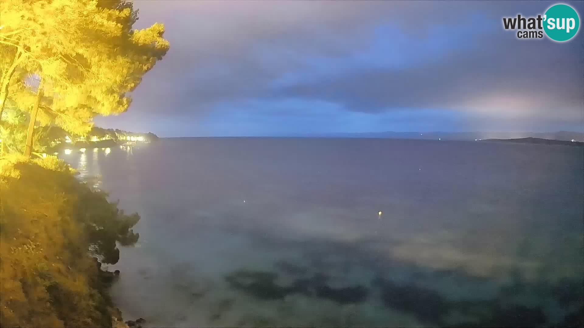 Webcam Playa Potočine Bol – Vista en vivo de Borak Beach, Isla de Brač