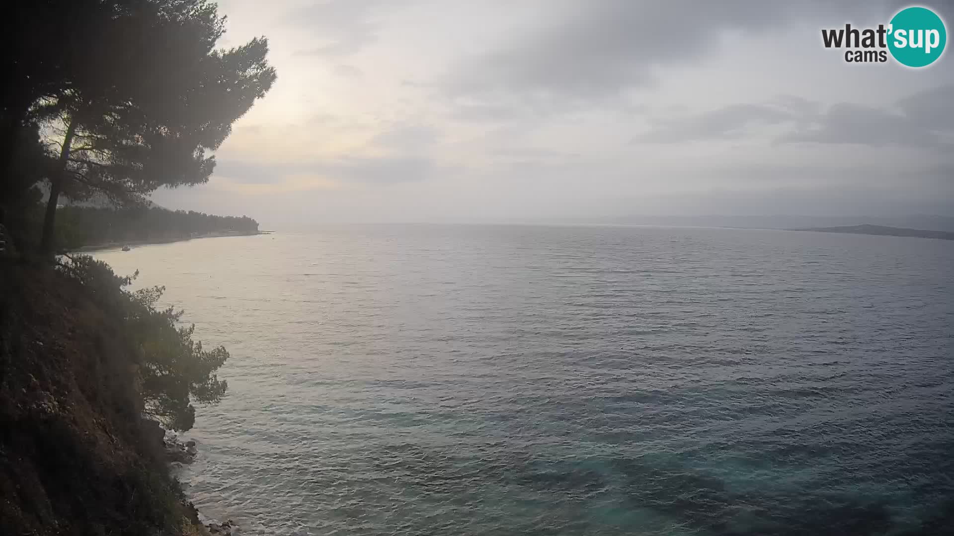 Web kamera Potočine Bol – Pogled uživo na plažu Borak, otok Brač