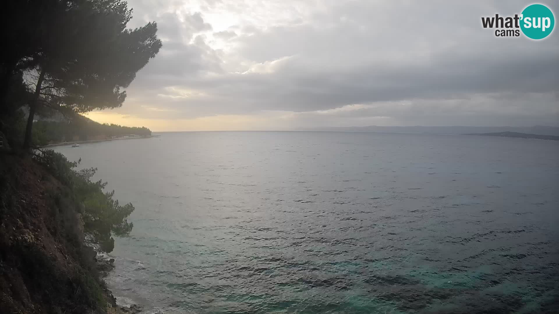 Webcam Playa Potočine Bol – Vista en vivo de Borak Beach, Isla de Brač