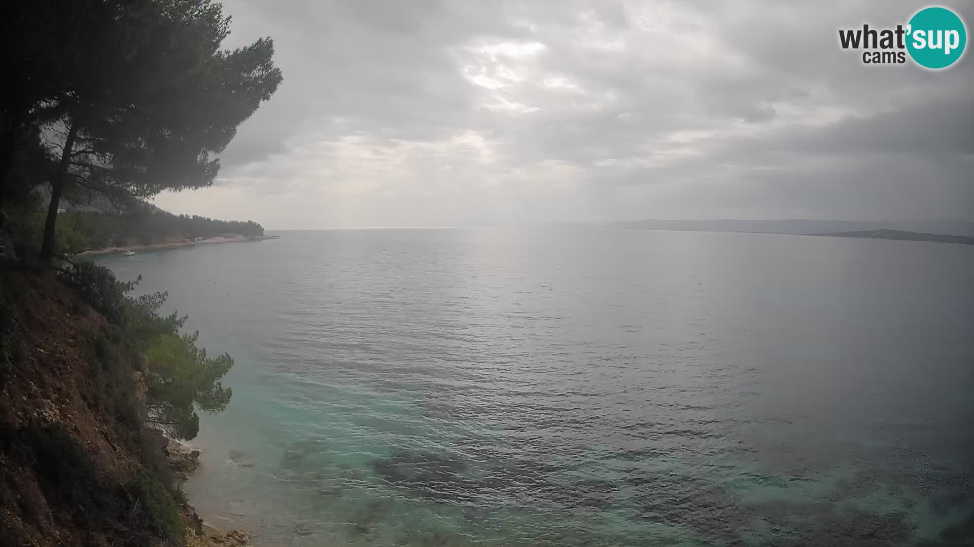Webcam Potočine Beach Bol – Live View of Borak Beach, Brač Island
