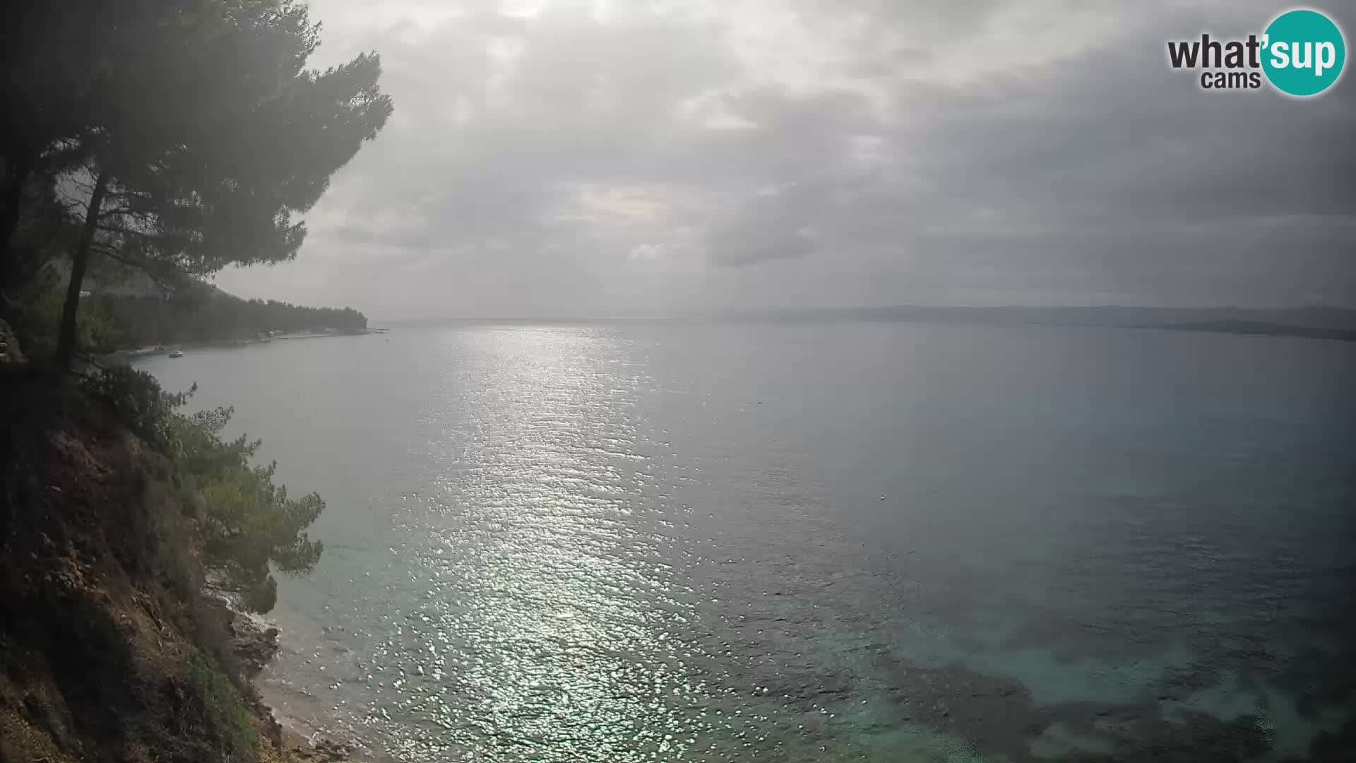 Webcam Potočine Beach Bol – Live View of Borak Beach, Brač Island