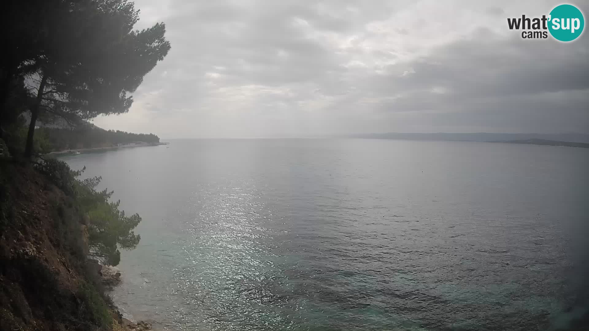 Web kamera Potočine Bol – Pogled uživo na plažu Borak, otok Brač