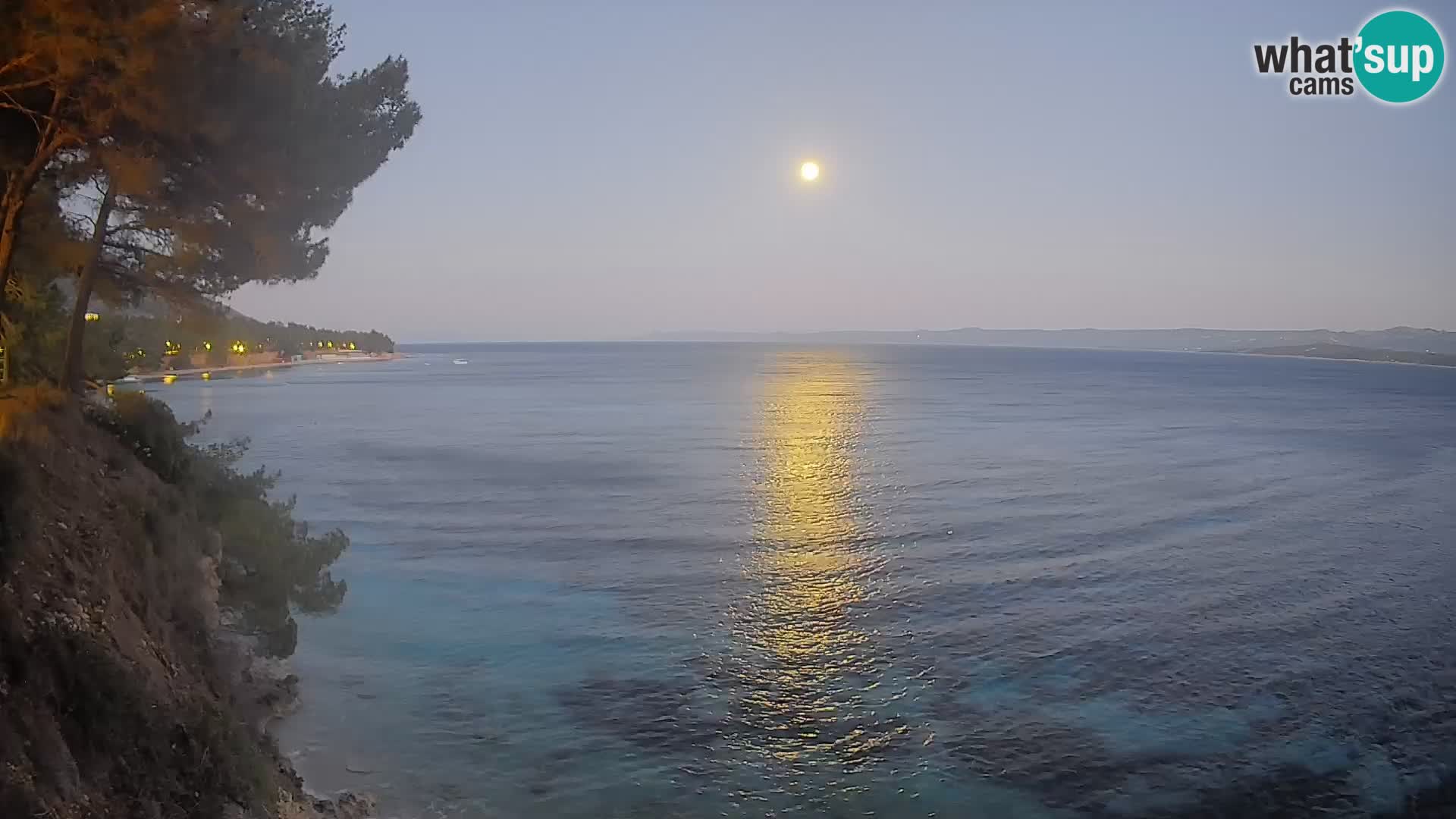Webcam Potočine Beach Bol – Live View of Borak Beach, Brač Island