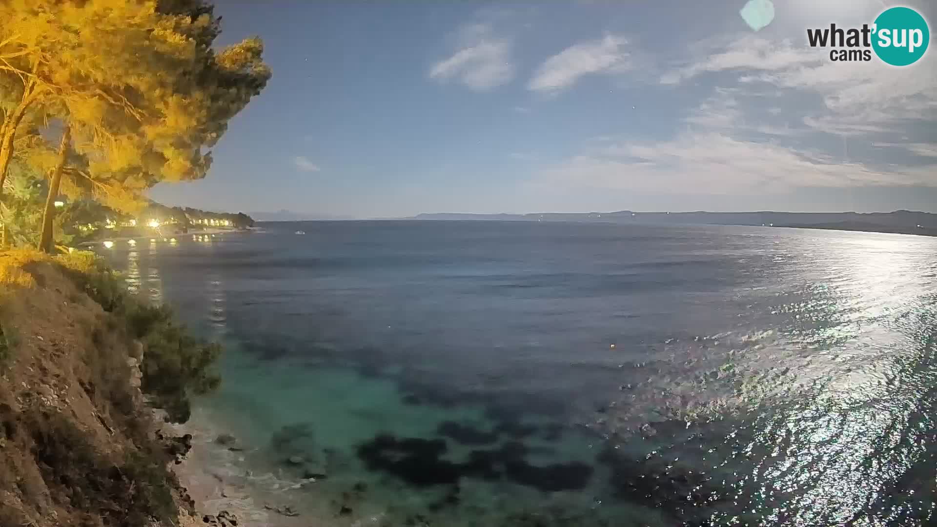 Webcam plage Potočine Bol – Vue en direct sur Borak Beach, île de Brač