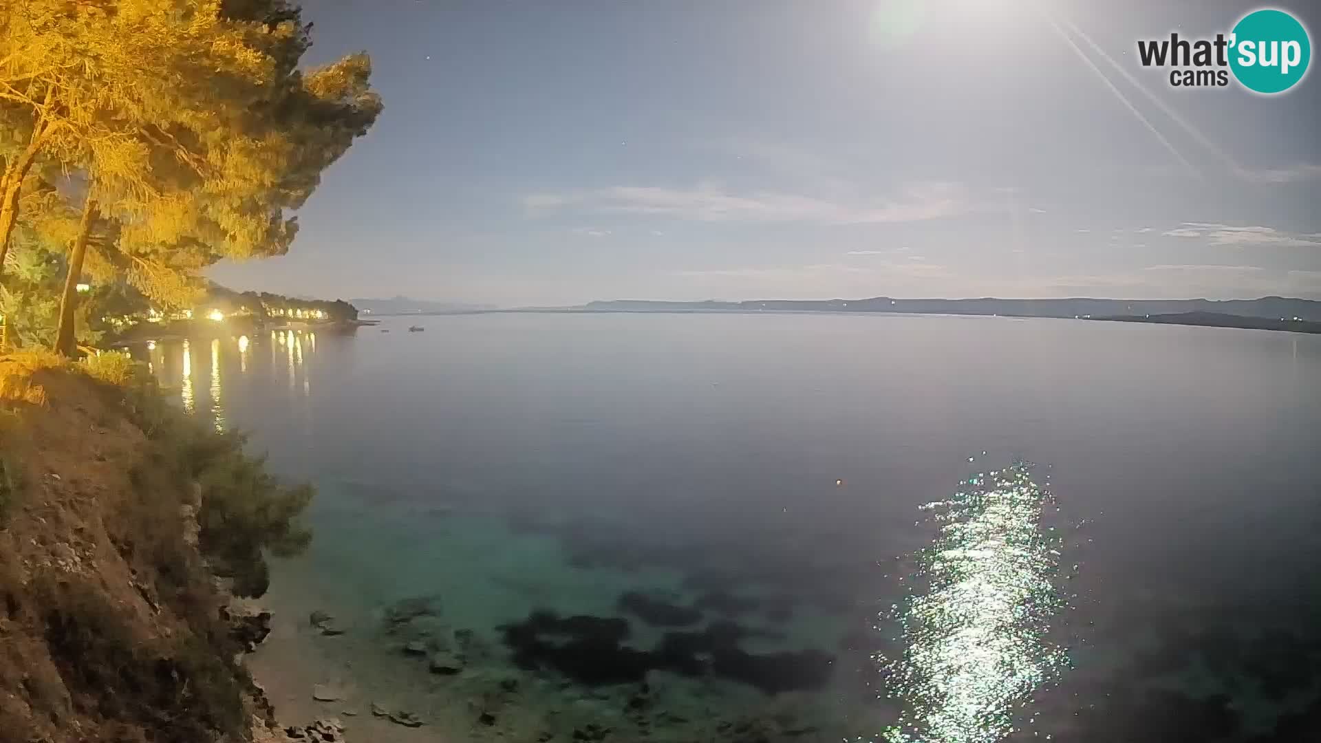 Webcam Strand Potočine Bol – Liveblick auf Borak Beach, Insel Brač