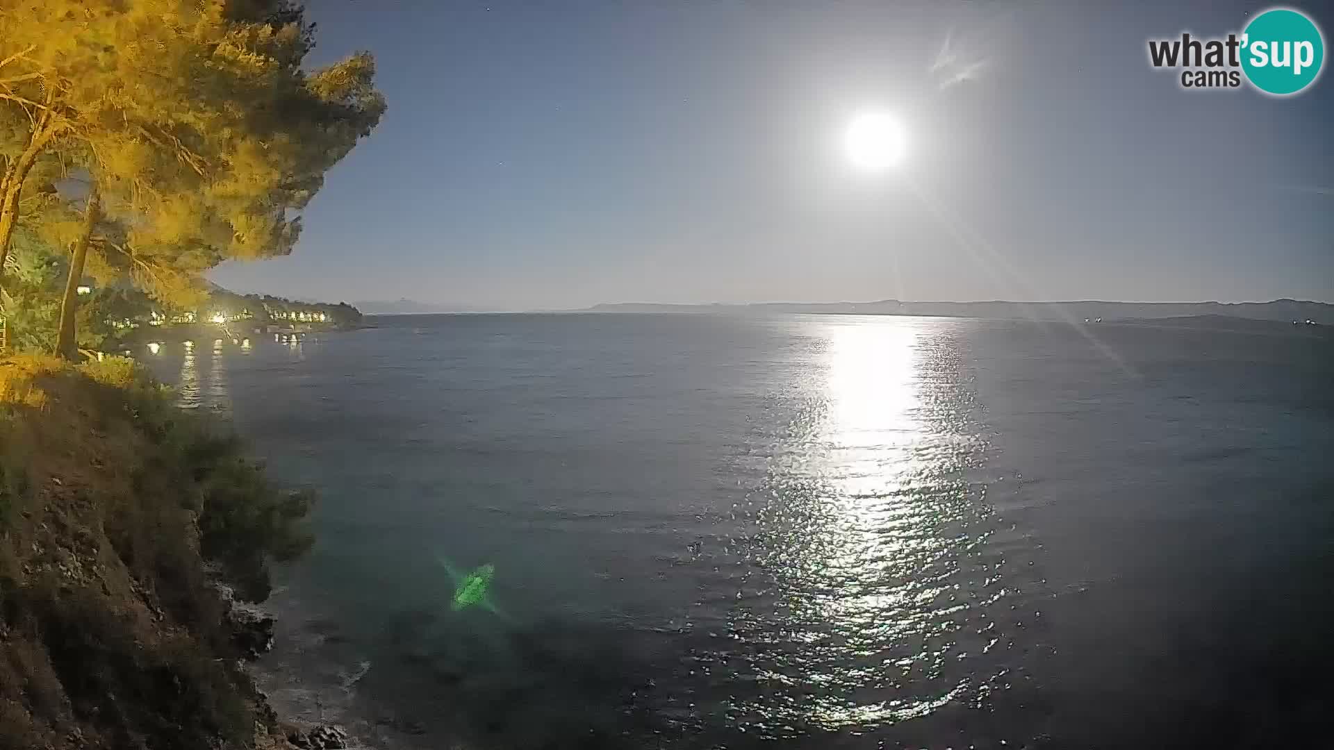 Webcam Potočine Beach Bol – Live View of Borak Beach, Brač Island