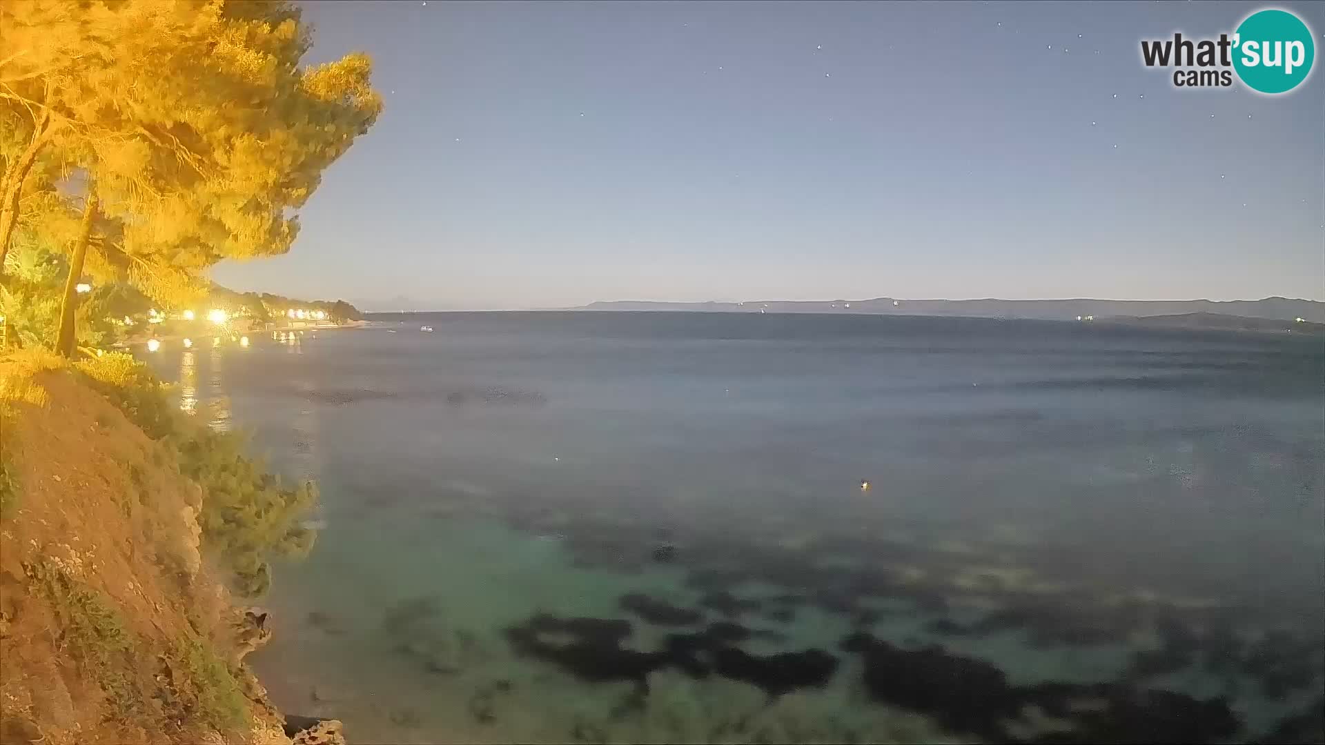 Webcam Potočine Beach Bol – Live View of Borak Beach, Brač Island
