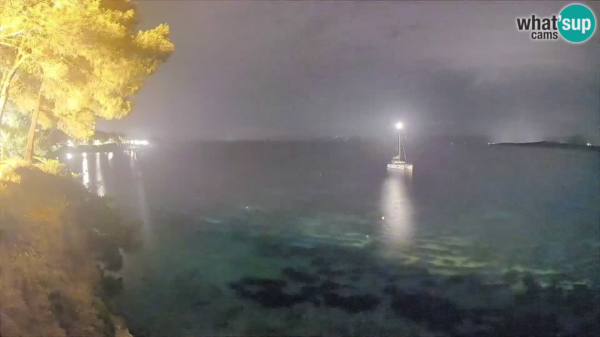 Webcam Potočine Beach Bol – Live View of Borak Beach, Brač Island