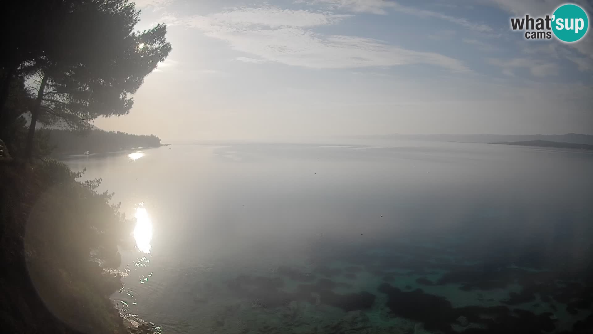 Webcam plage Potočine Bol – Vue en direct sur Borak Beach, île de Brač