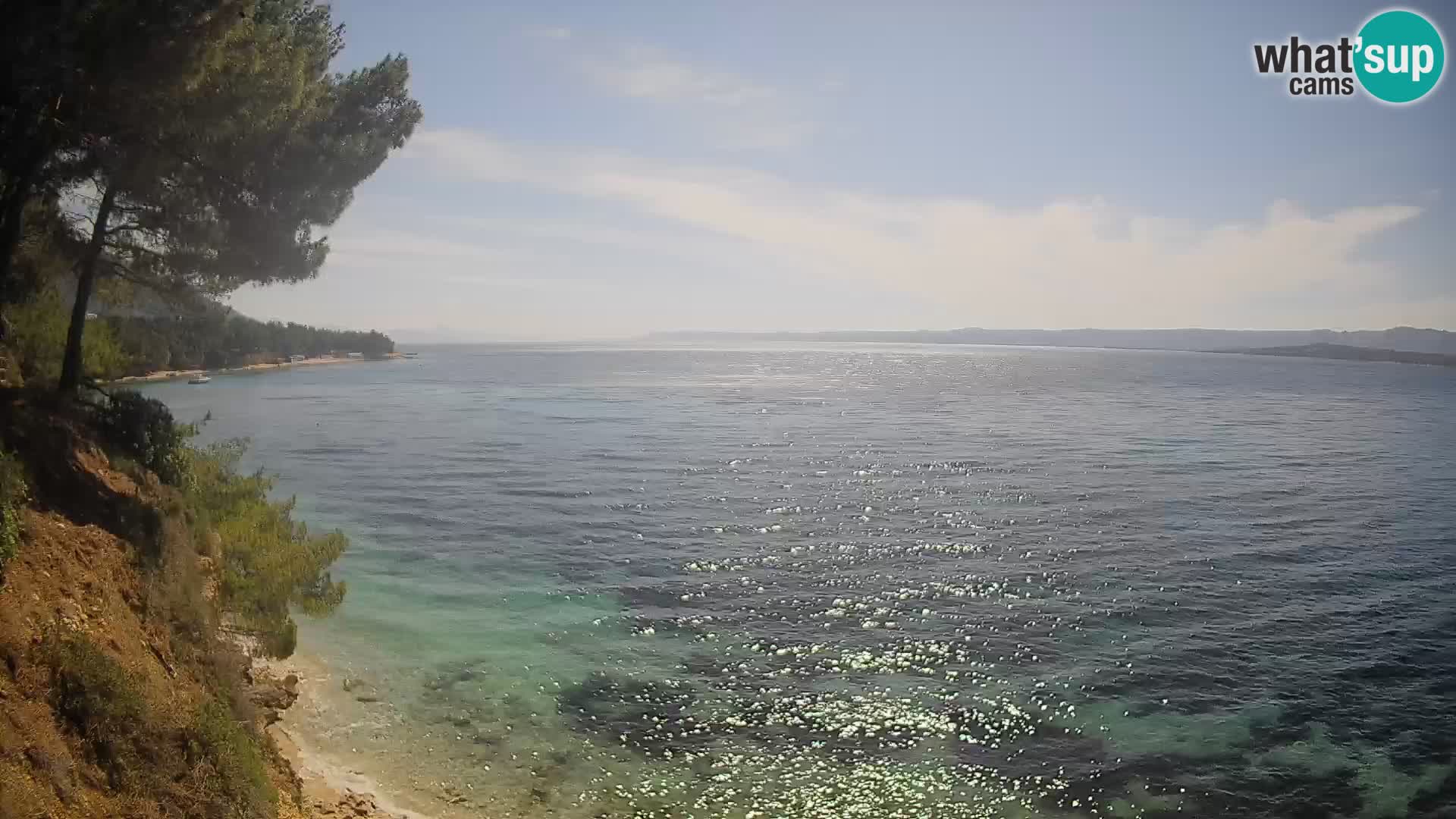 Webcam Strand Potočine Bol – Liveblick auf Borak Beach, Insel Brač
