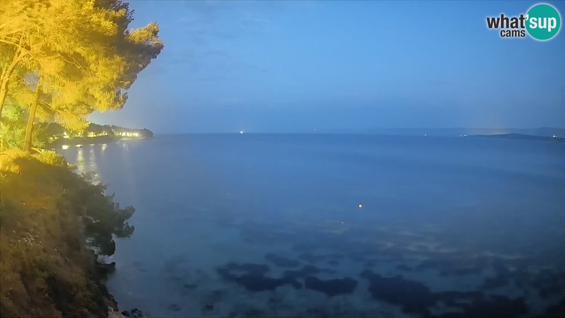 Webcam plage Potočine Bol – Vue en direct sur Borak Beach, île de Brač