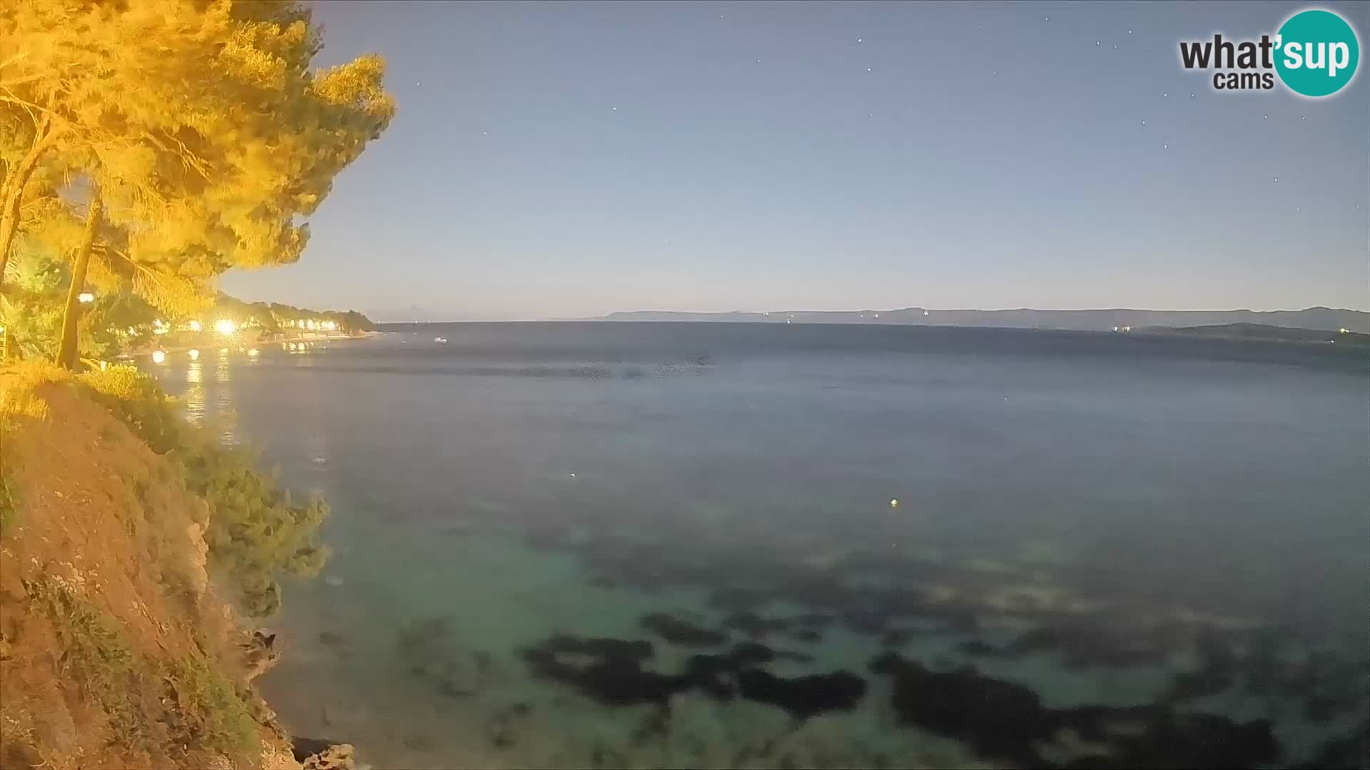 Webcam Strand Potočine Bol – Liveblick auf Borak Beach, Insel Brač