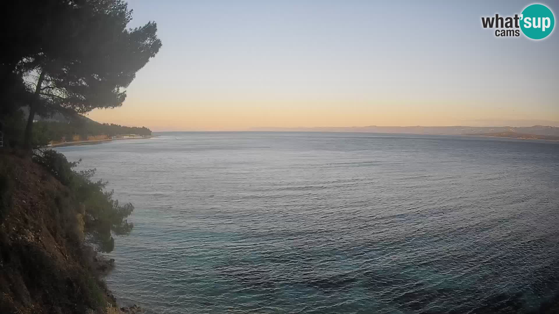 Webcam Potočine Beach Bol – Live View of Borak Beach, Brač Island