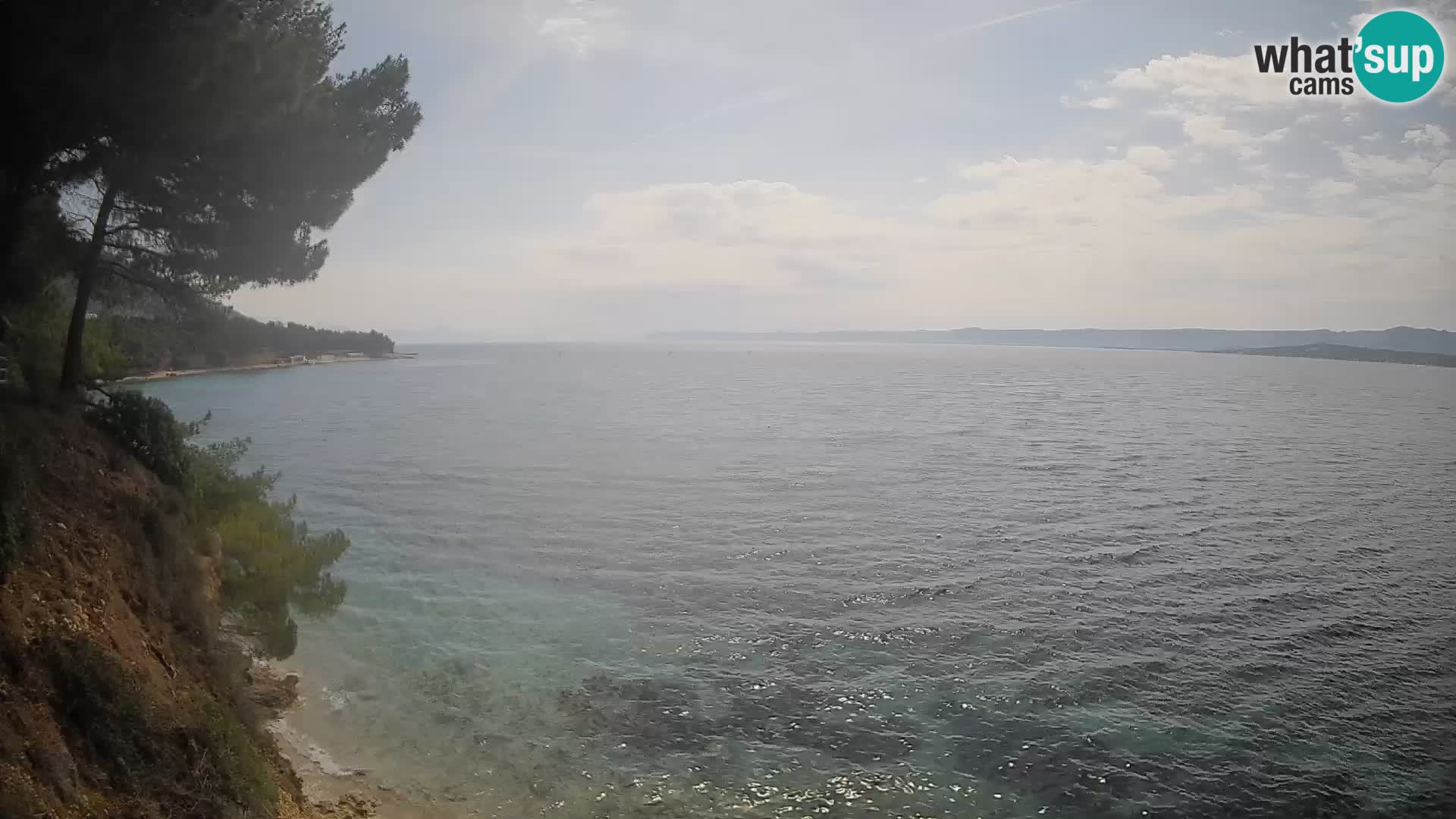 Webcam Strand Potočine Bol – Liveblick auf Borak Beach, Insel Brač