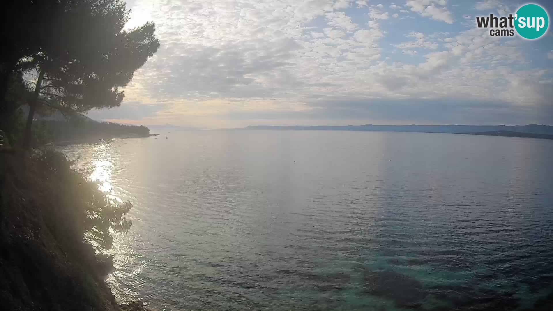 Webcam plage Potočine Bol – Vue en direct sur Borak Beach, île de Brač