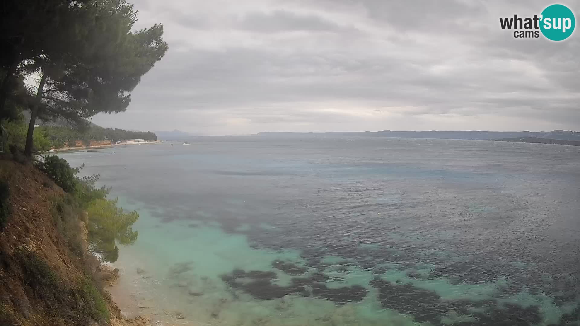 Webcam Strand Potočine Bol – Liveblick auf Borak Beach, Insel Brač