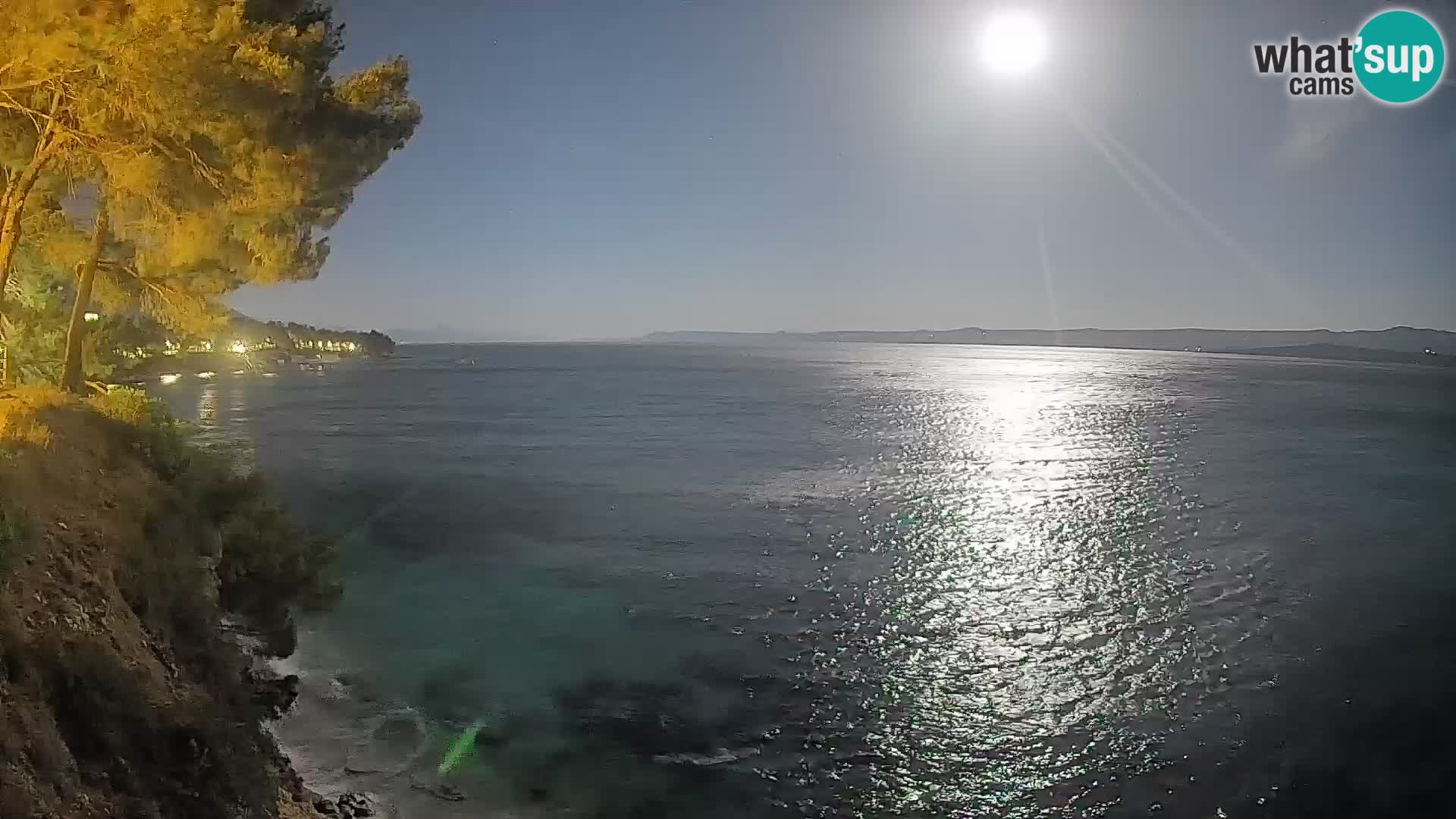 Webcam plage Potočine Bol – Vue en direct sur Borak Beach, île de Brač