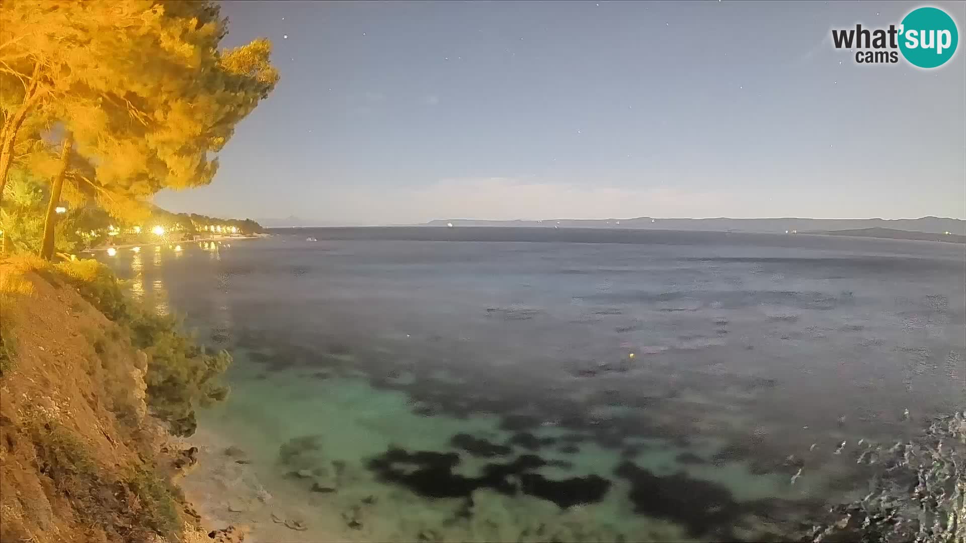 Webcam Potočine Beach Bol – Live View of Borak Beach, Brač Island