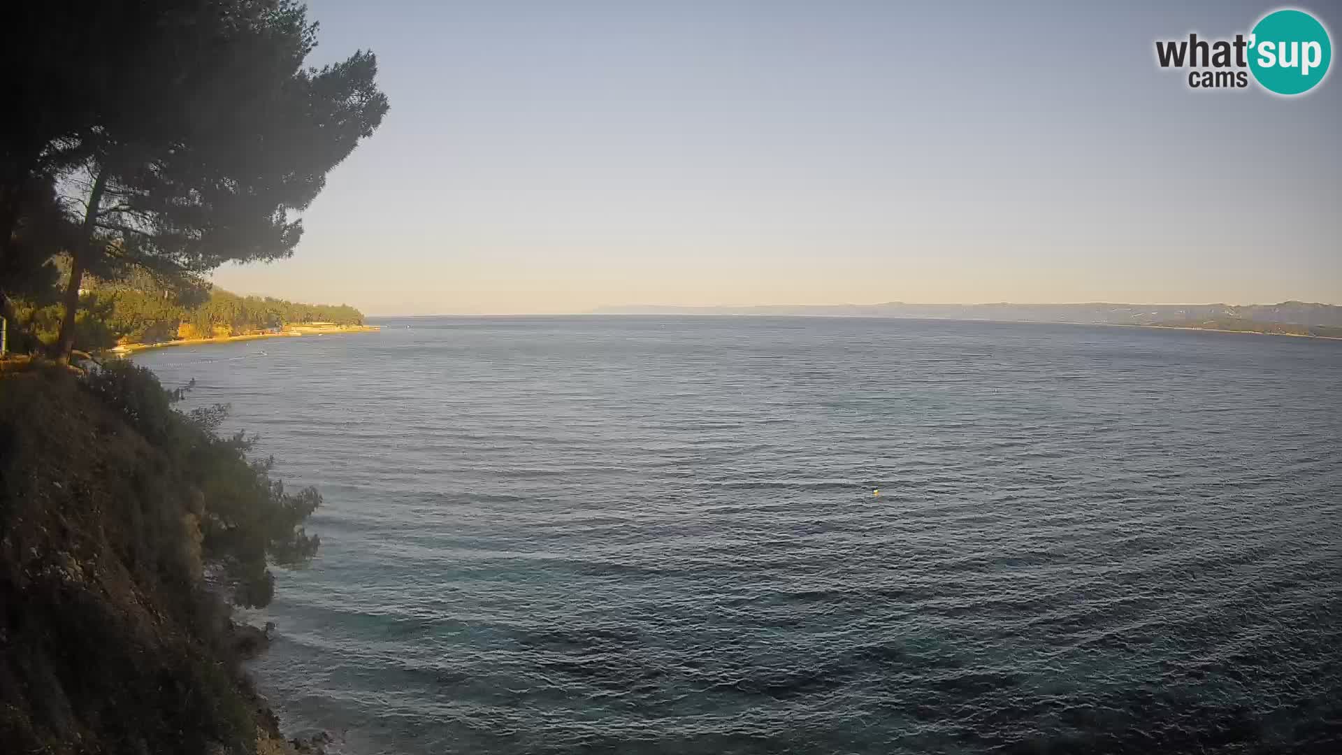 Webcam Potočine Beach Bol – Live View of Borak Beach, Brač Island