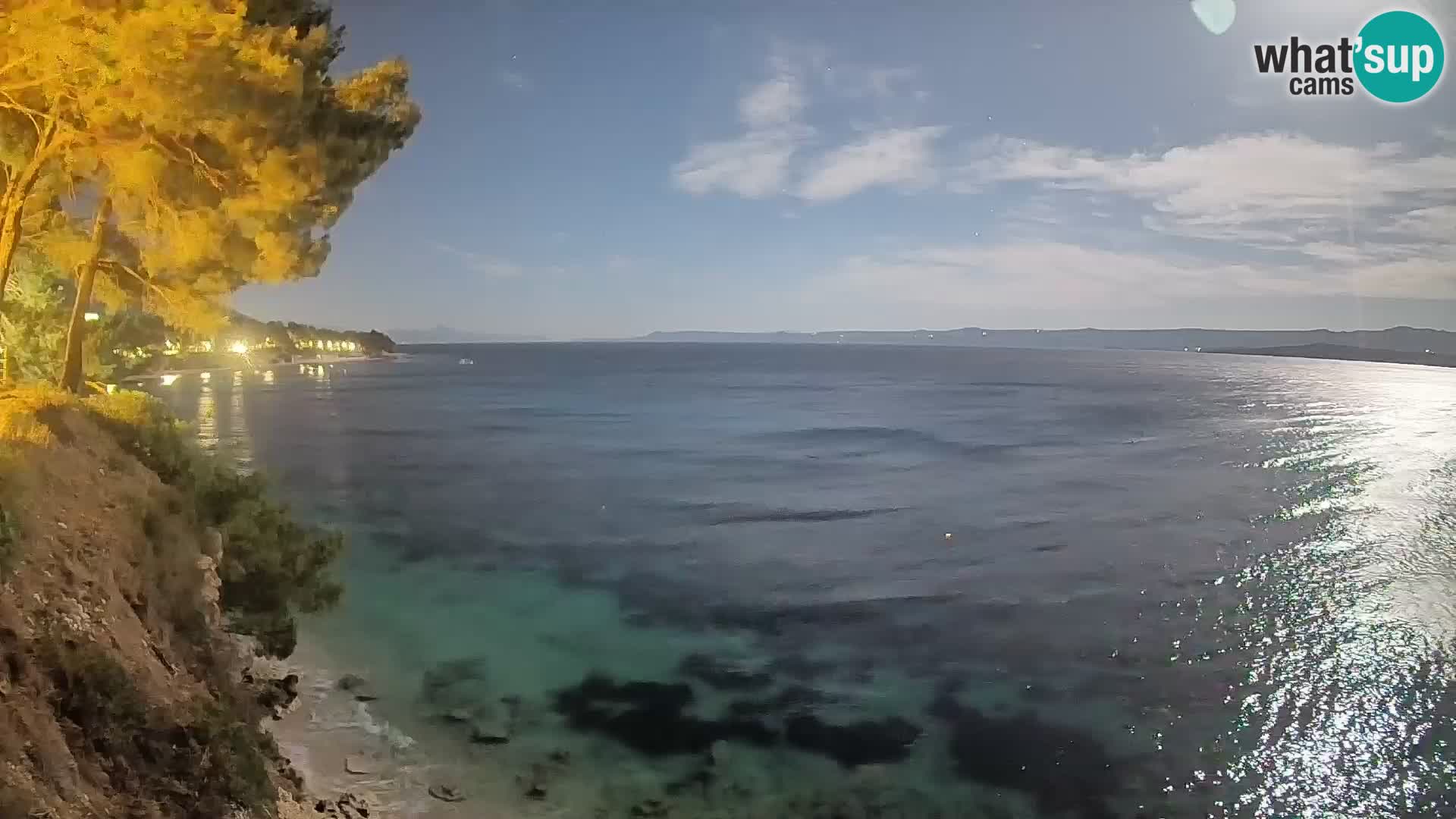 Webcam plage Potočine Bol – Vue en direct sur Borak Beach, île de Brač