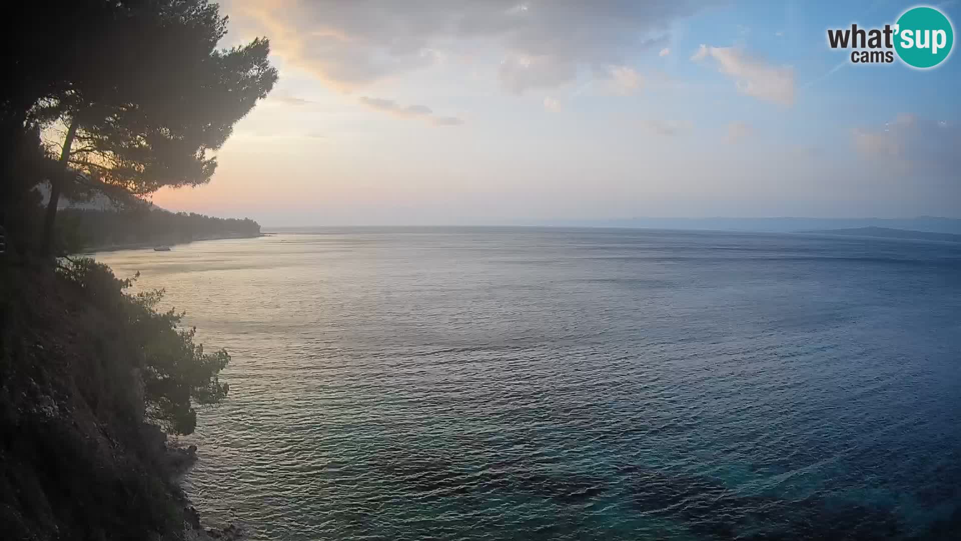 Webcam Potočine Beach Bol – Live View of Borak Beach, Brač Island