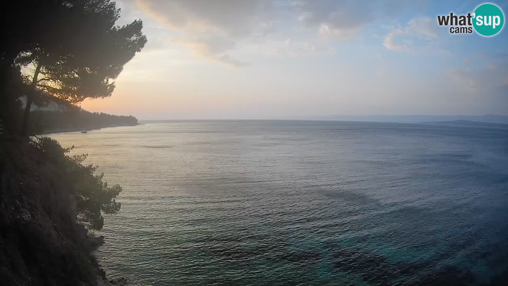 Webcam Potočine Beach Bol – Live View of Borak Beach, Brač Island