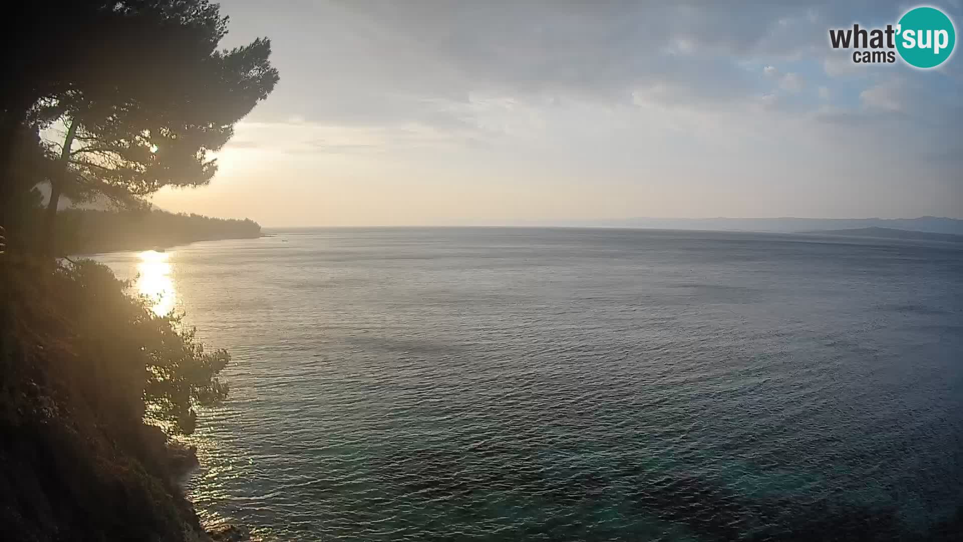 Web kamera Potočine Bol – Pogled uživo na plažu Borak, otok Brač