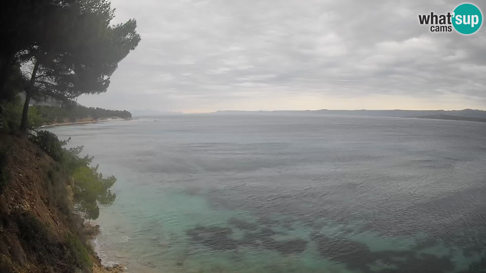 Webcam Strand Potočine Bol – Liveblick auf Borak Beach, Insel Brač