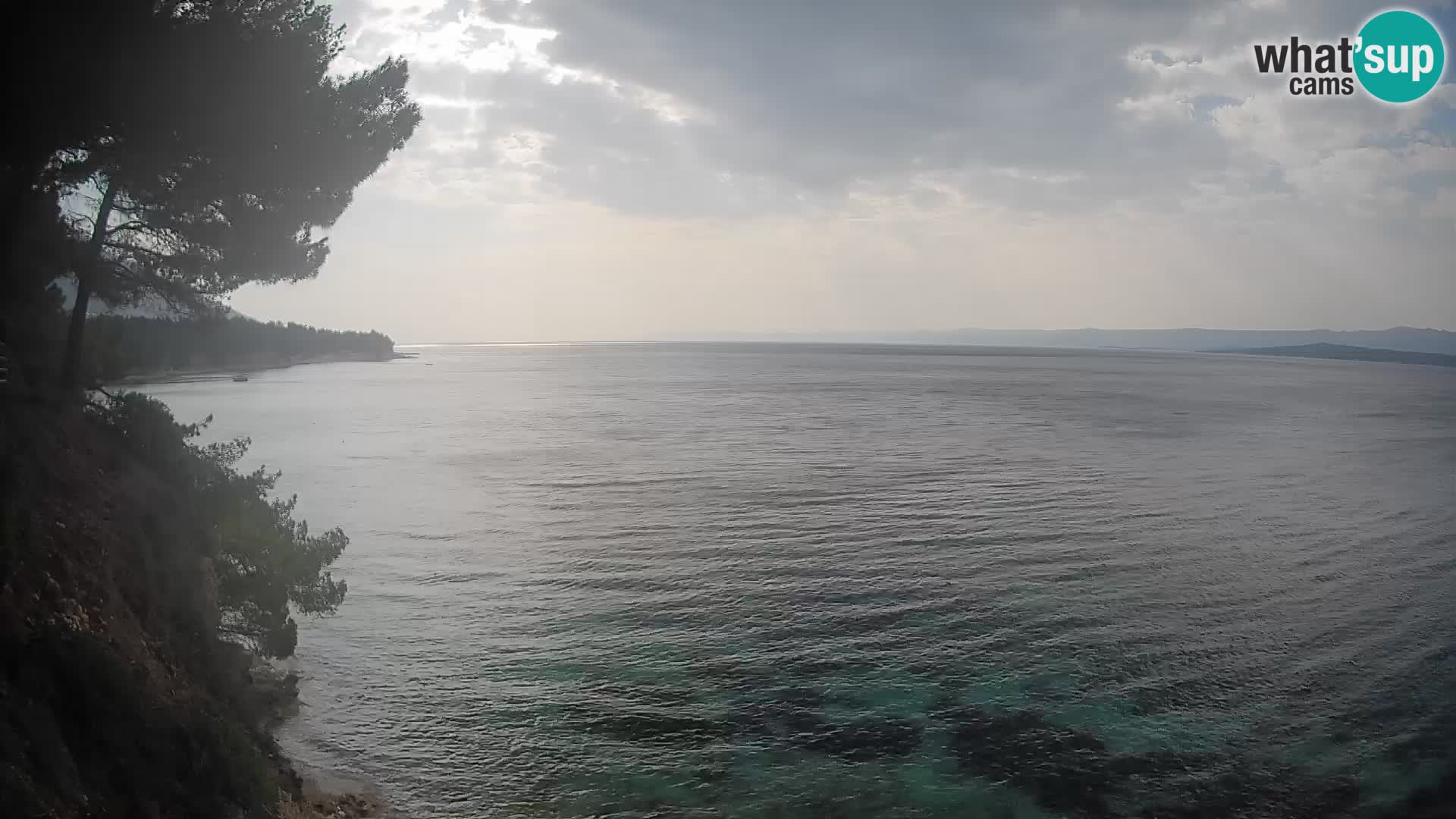 Webcam Strand Potočine Bol – Liveblick auf Borak Beach, Insel Brač