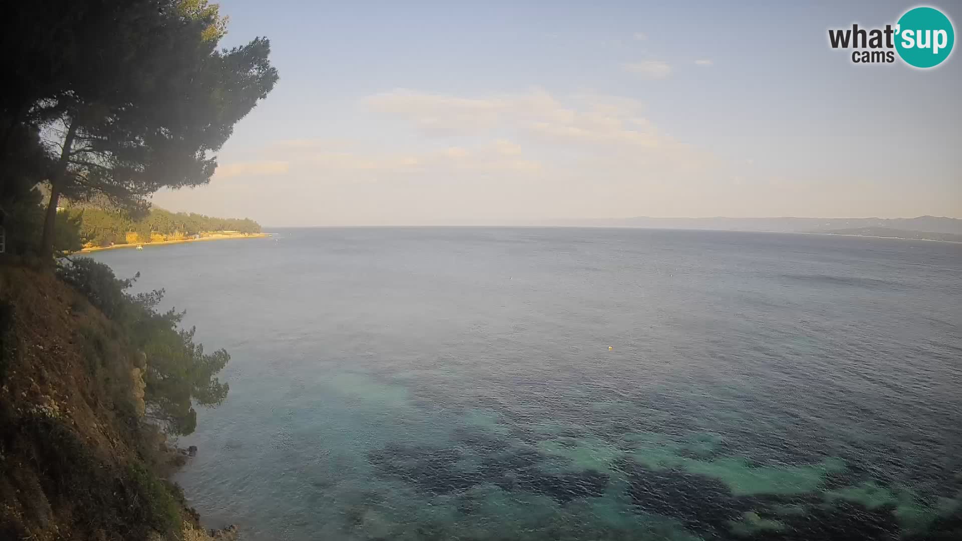 Webcam Strand Potočine Bol – Liveblick auf Borak Beach, Insel Brač