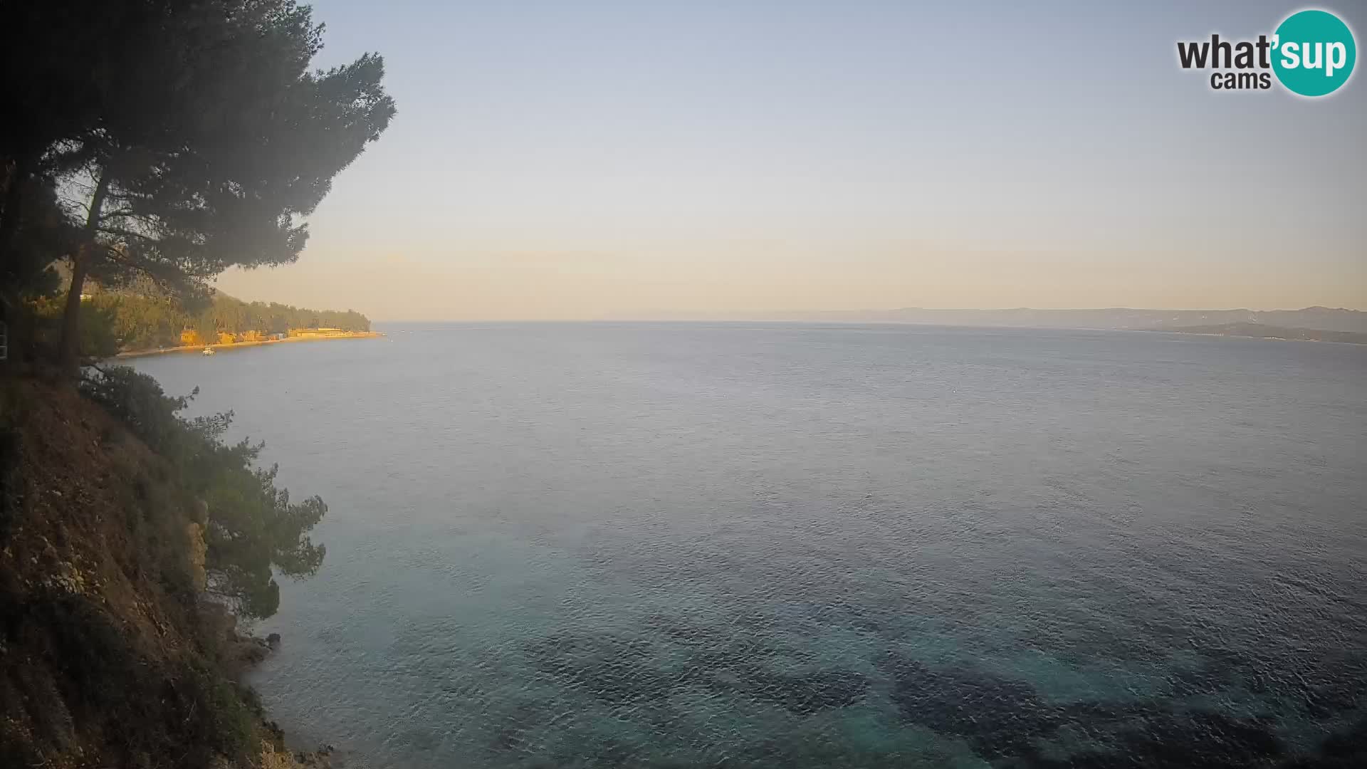 Webcam Strand Potočine Bol – Liveblick auf Borak Beach, Insel Brač