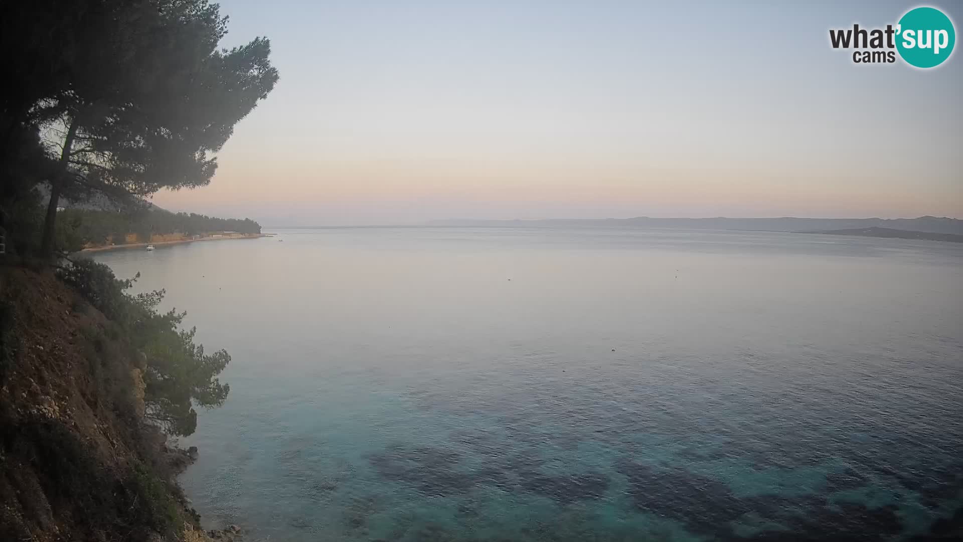 Webcam Potočine Beach Bol – Live View of Borak Beach, Brač Island