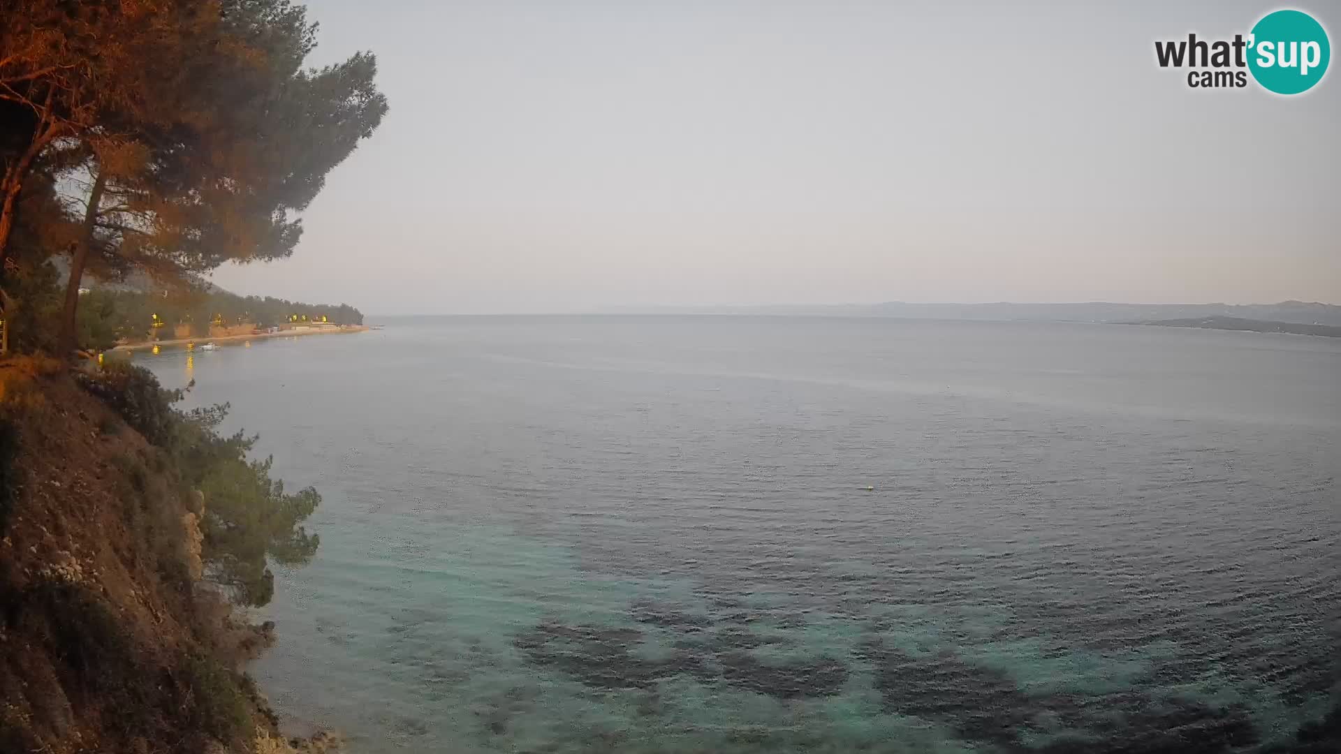 Webcam Strand Potočine Bol – Liveblick auf Borak Beach, Insel Brač