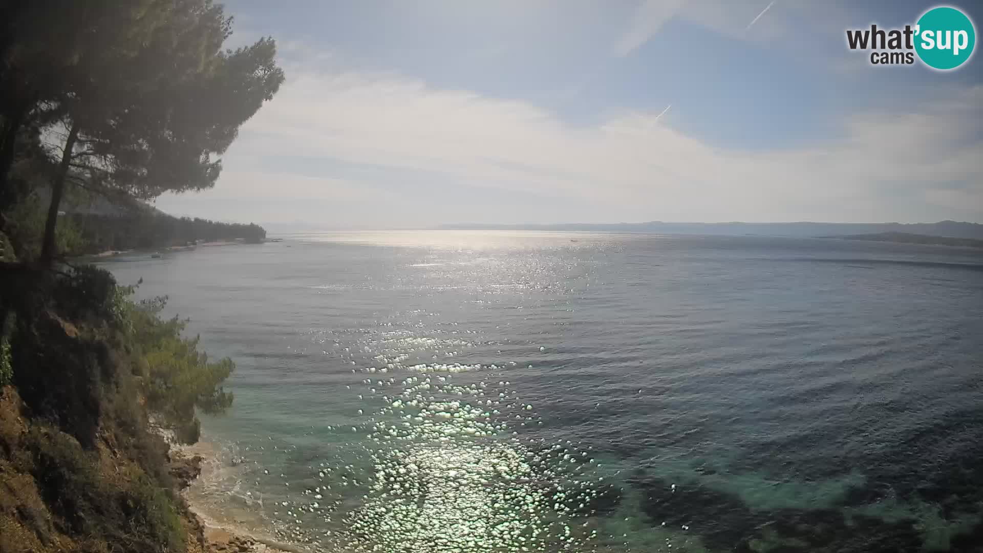 Webcam plage Potočine Bol – Vue en direct sur Borak Beach, île de Brač
