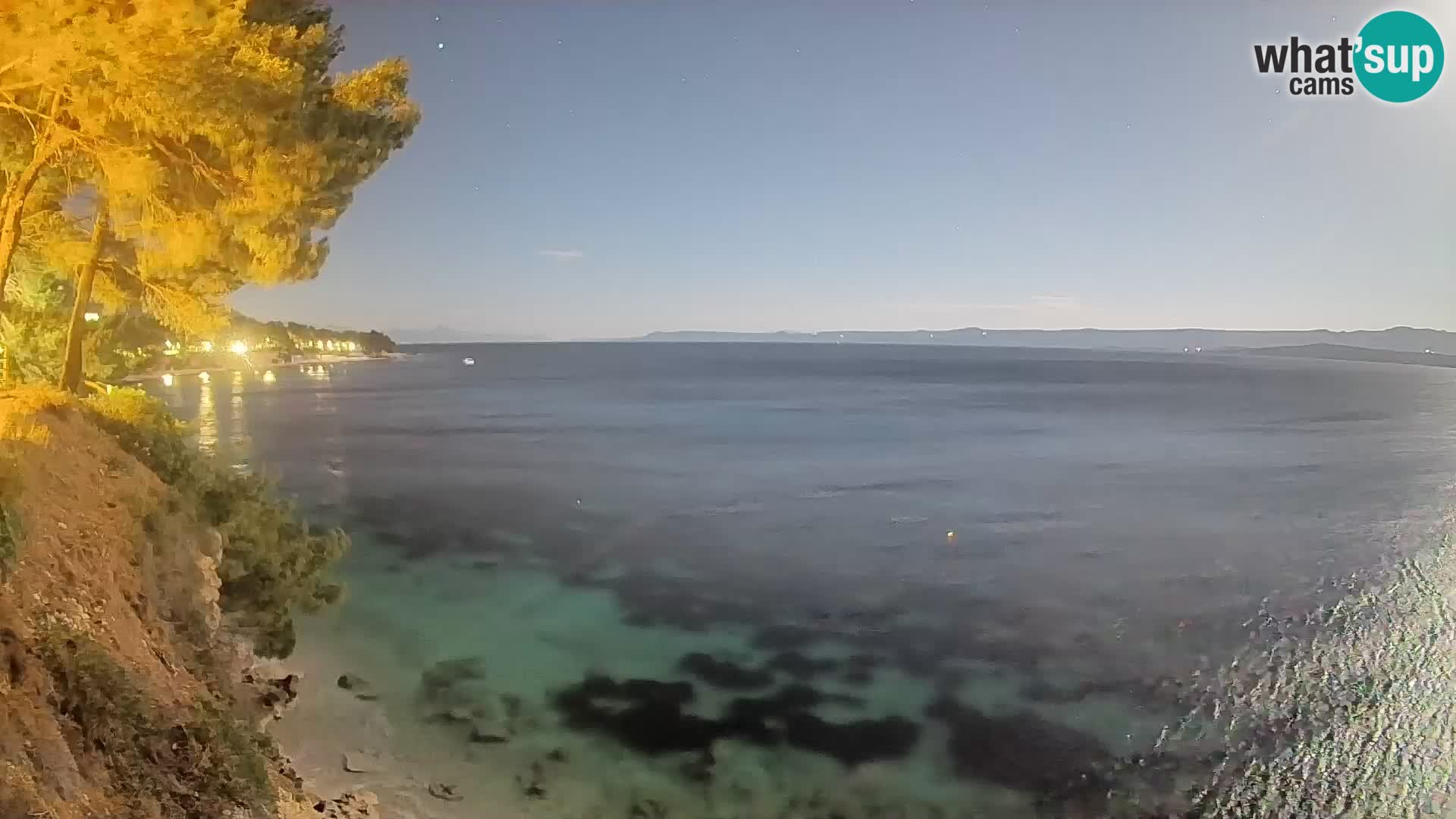 Webcam Playa Potočine Bol – Vista en vivo de Borak Beach, Isla de Brač